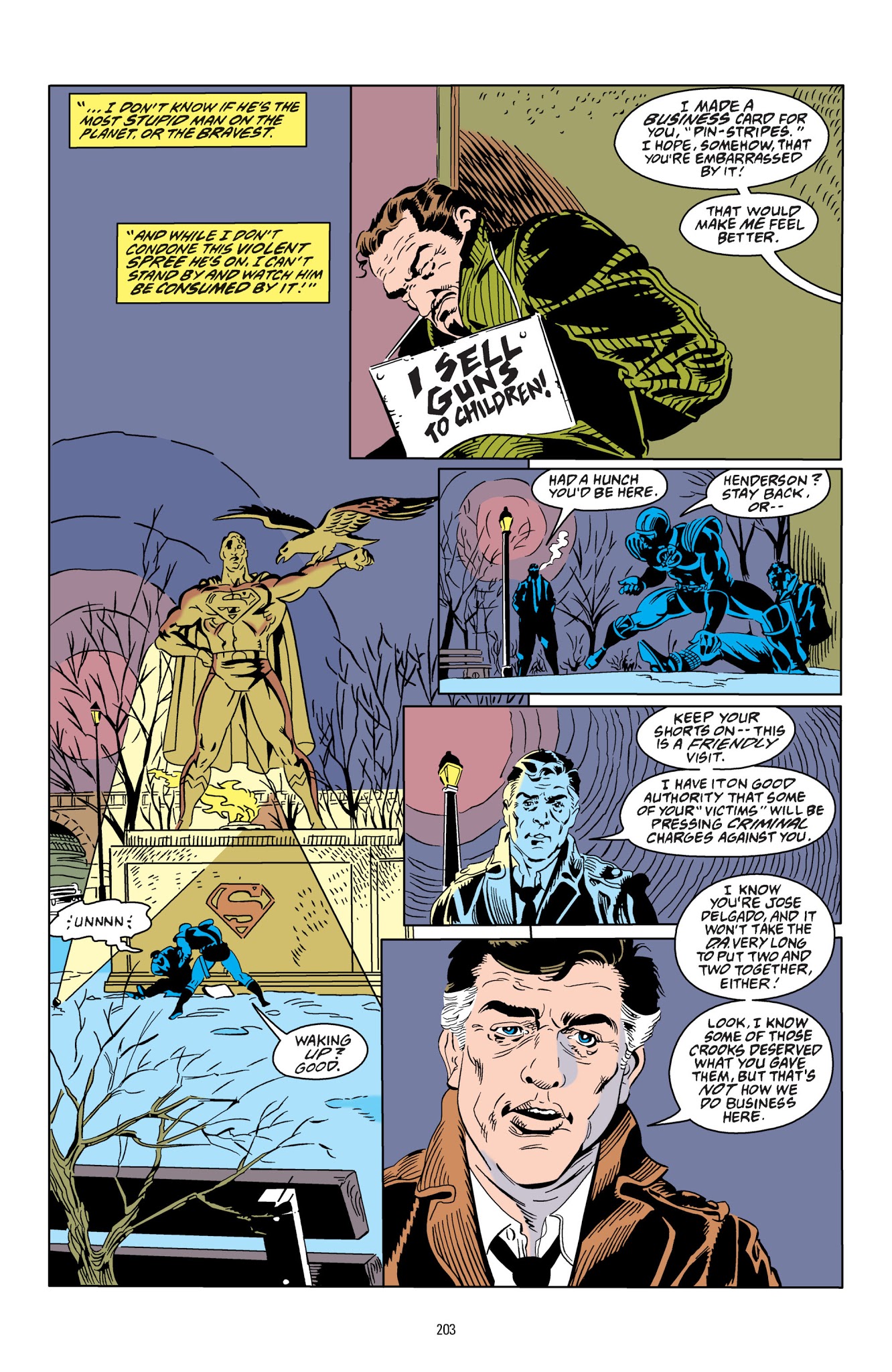 Read online Superman: Funeral For A Friend comic -  Issue # TPB - 193
