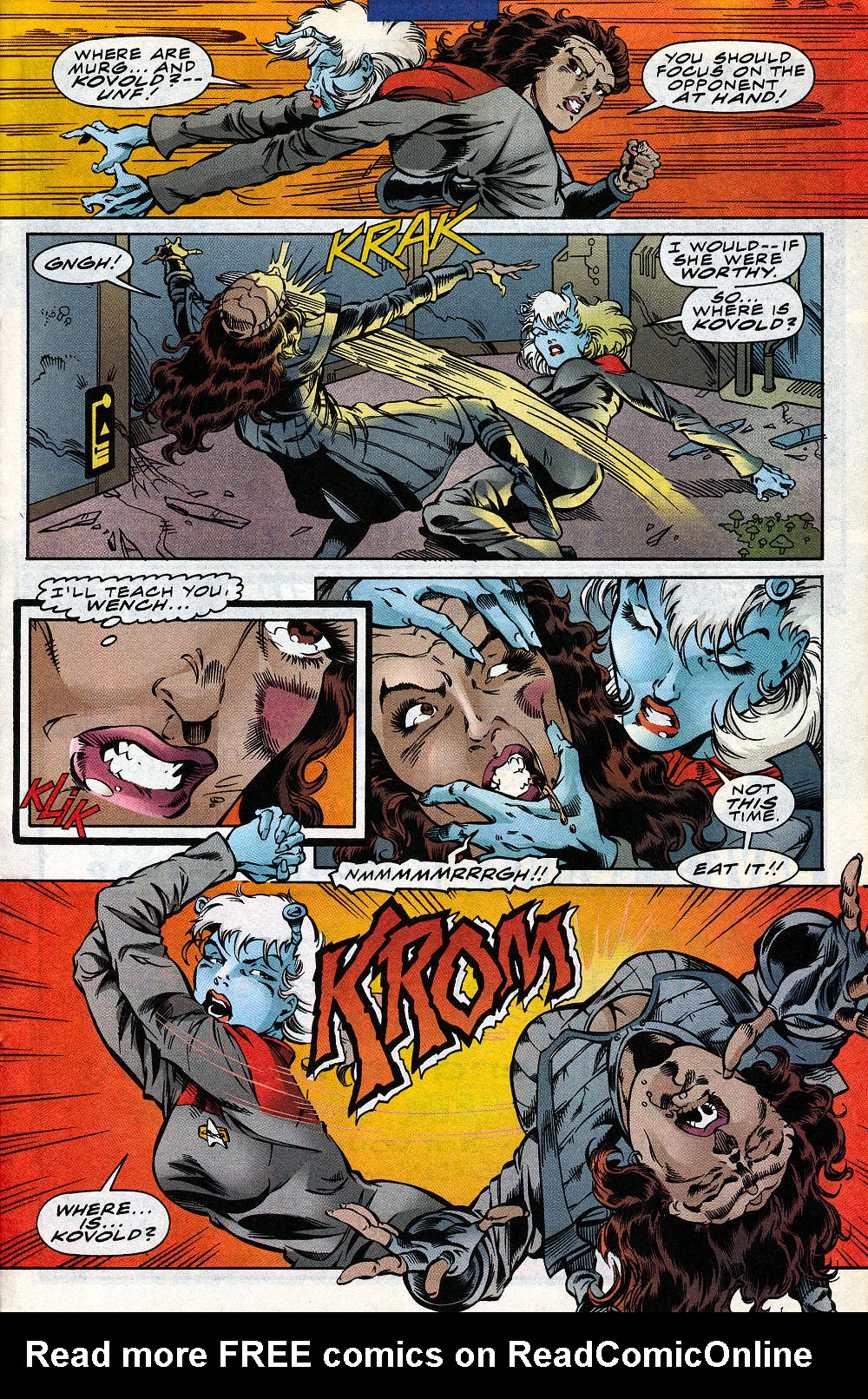 Read online Star Trek: Starfleet Academy (1996) comic -  Issue #18 - 28