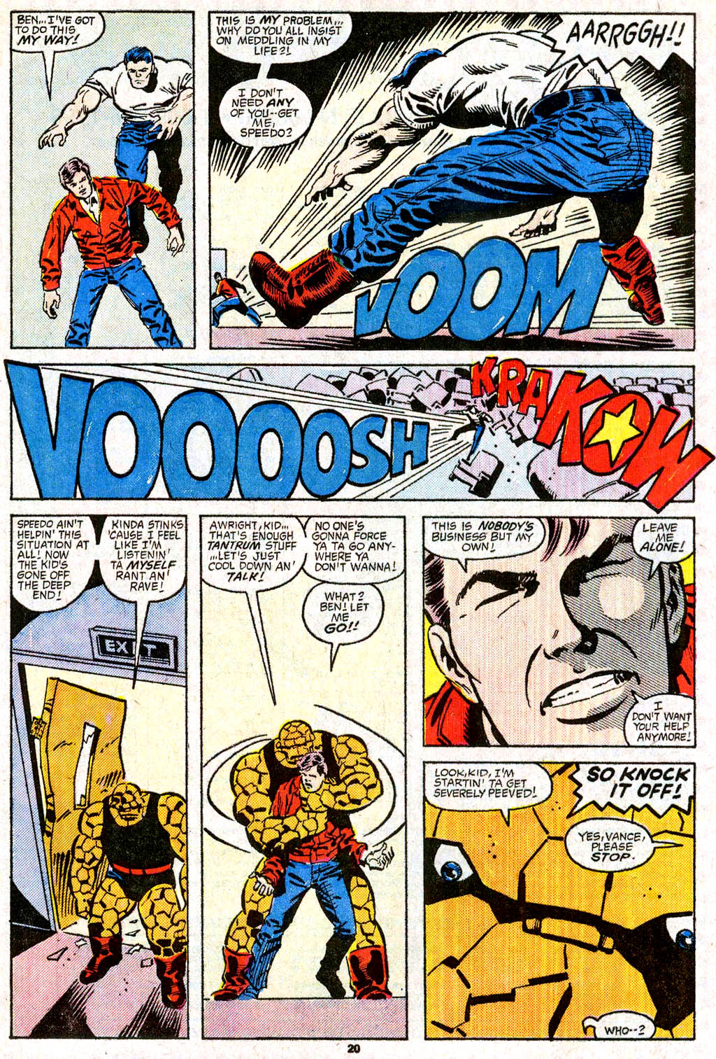 Read online The Thing comic -  Issue #32 - 21