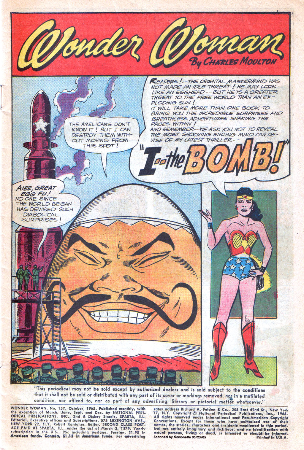 Read online Wonder Woman (1942) comic -  Issue #157 - 3