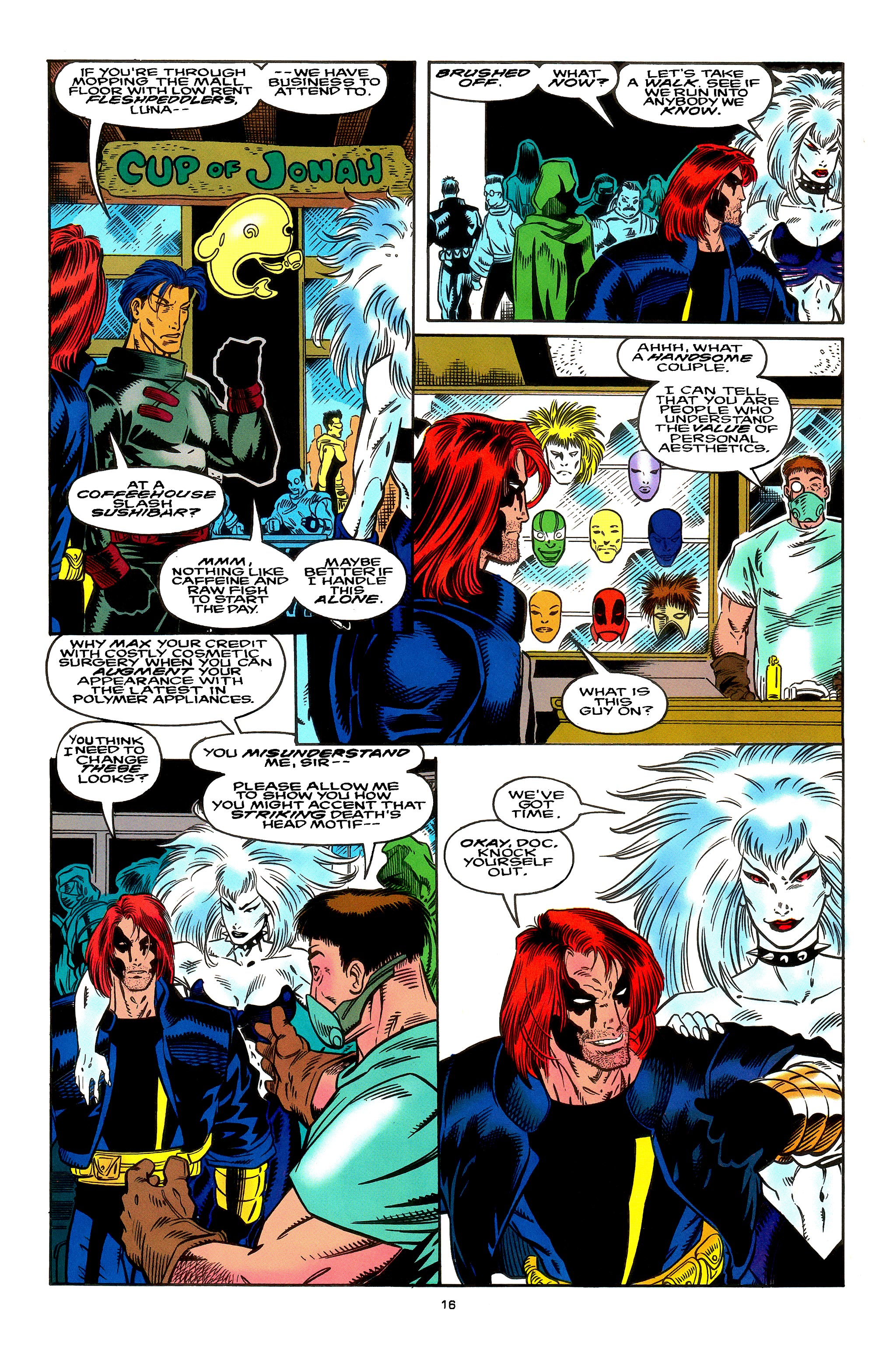 Read online X-Men 2099 comic -  Issue #11 - 13