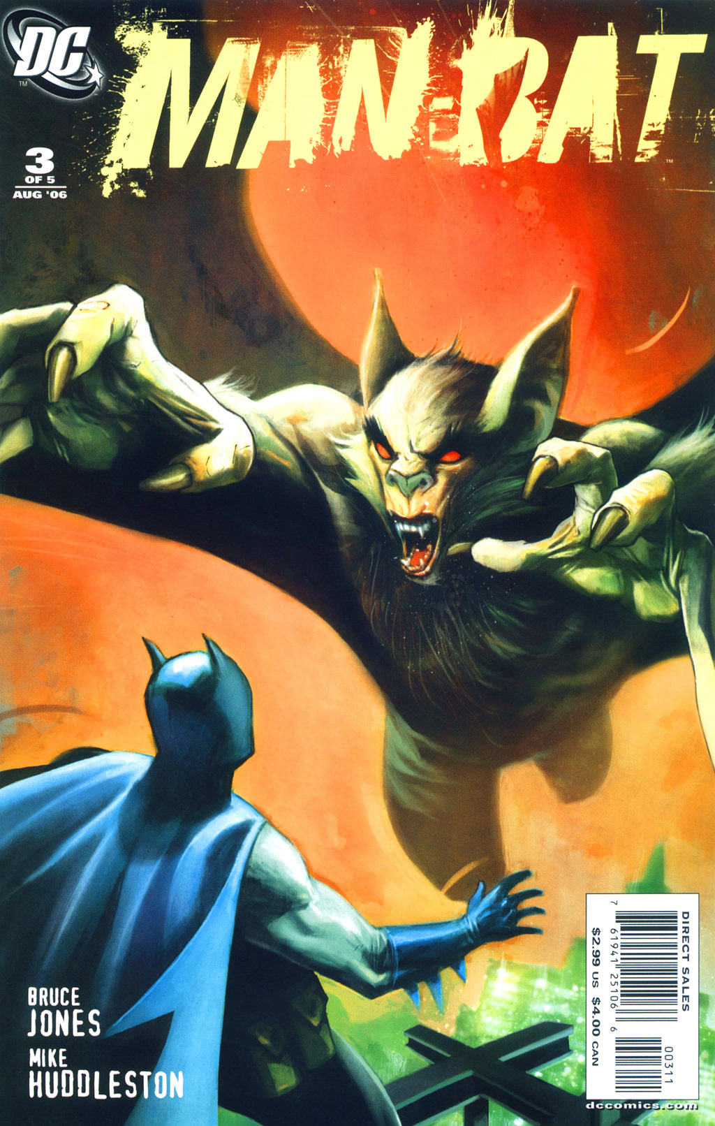 Read online Man-Bat (2006) comic -  Issue #3 - 1