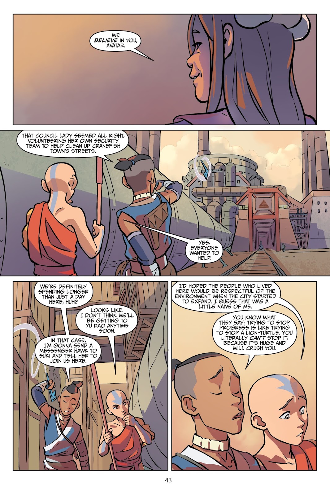 Nickelodeon Avatar: The Last Airbender - Imbalance issue TPB 1 - Page 44