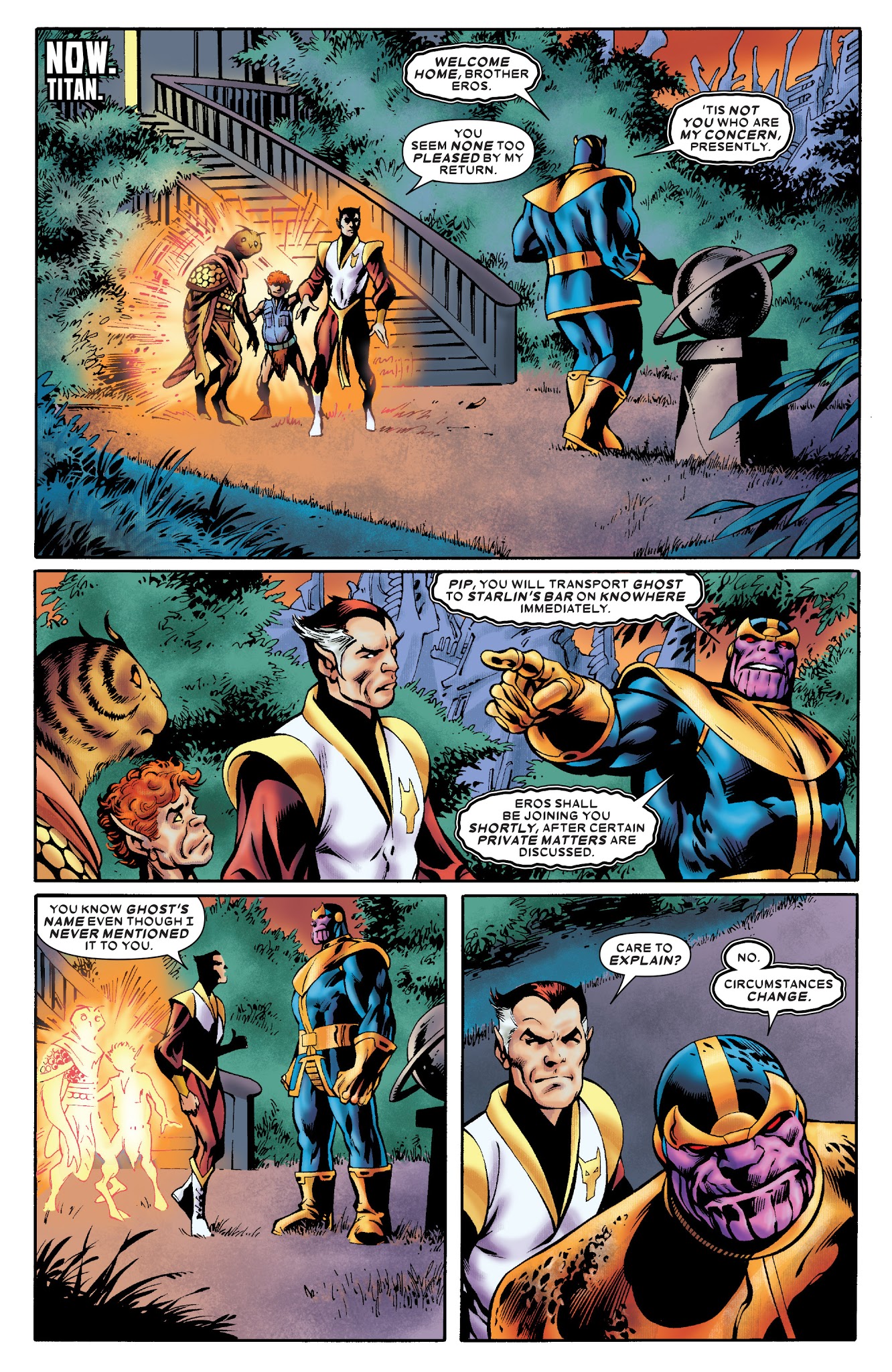Read online Thanos: The Infinity Siblings comic -  Issue # TPB - 83