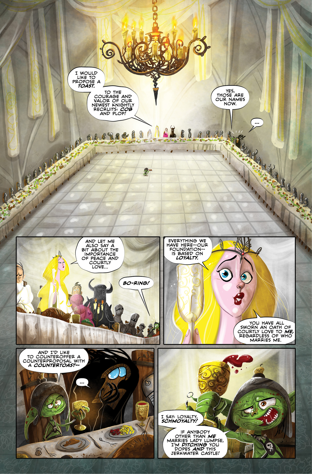 Read online Claim comic -  Issue #3 - 17