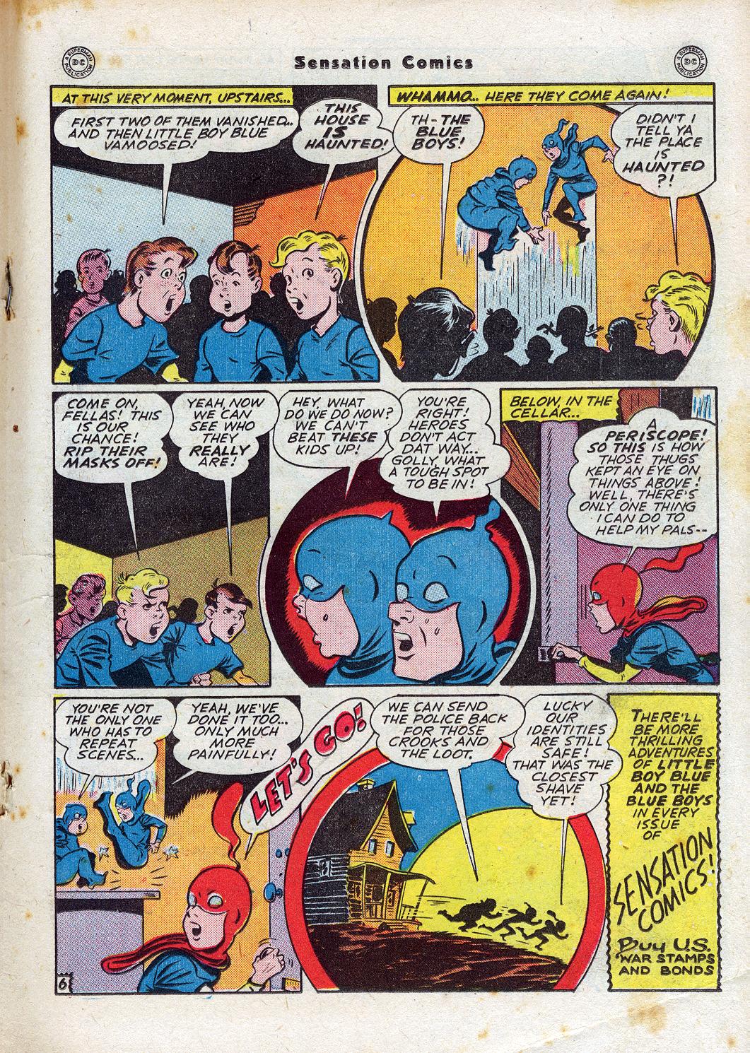 Read online Sensation (Mystery) Comics comic -  Issue #48 - 27