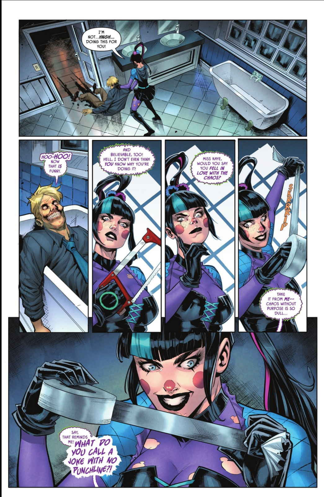 Read online Punchline: The Gotham Game comic -  Issue #3 - 11