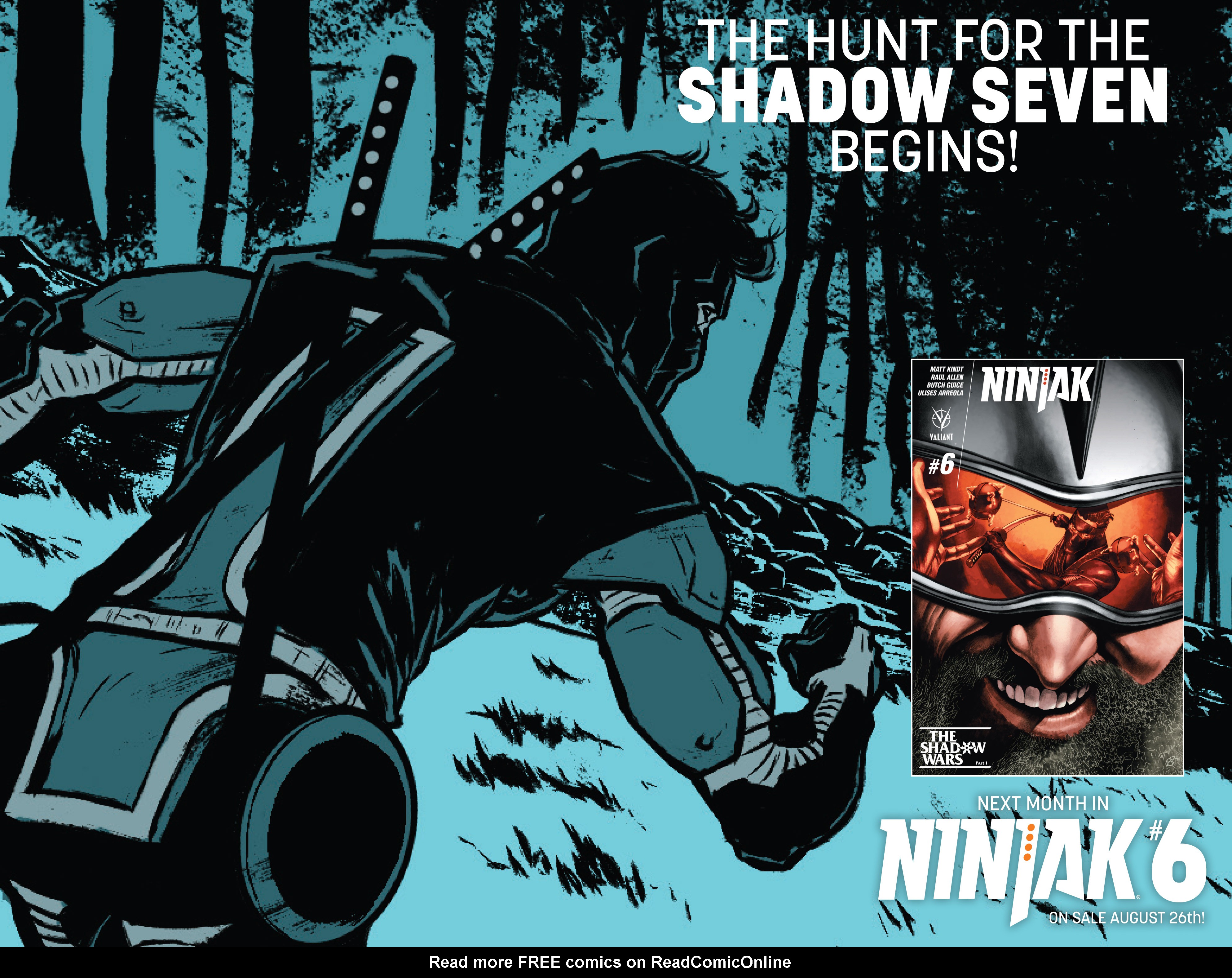 Read online Ninjak (2015) comic -  Issue #5 - 33