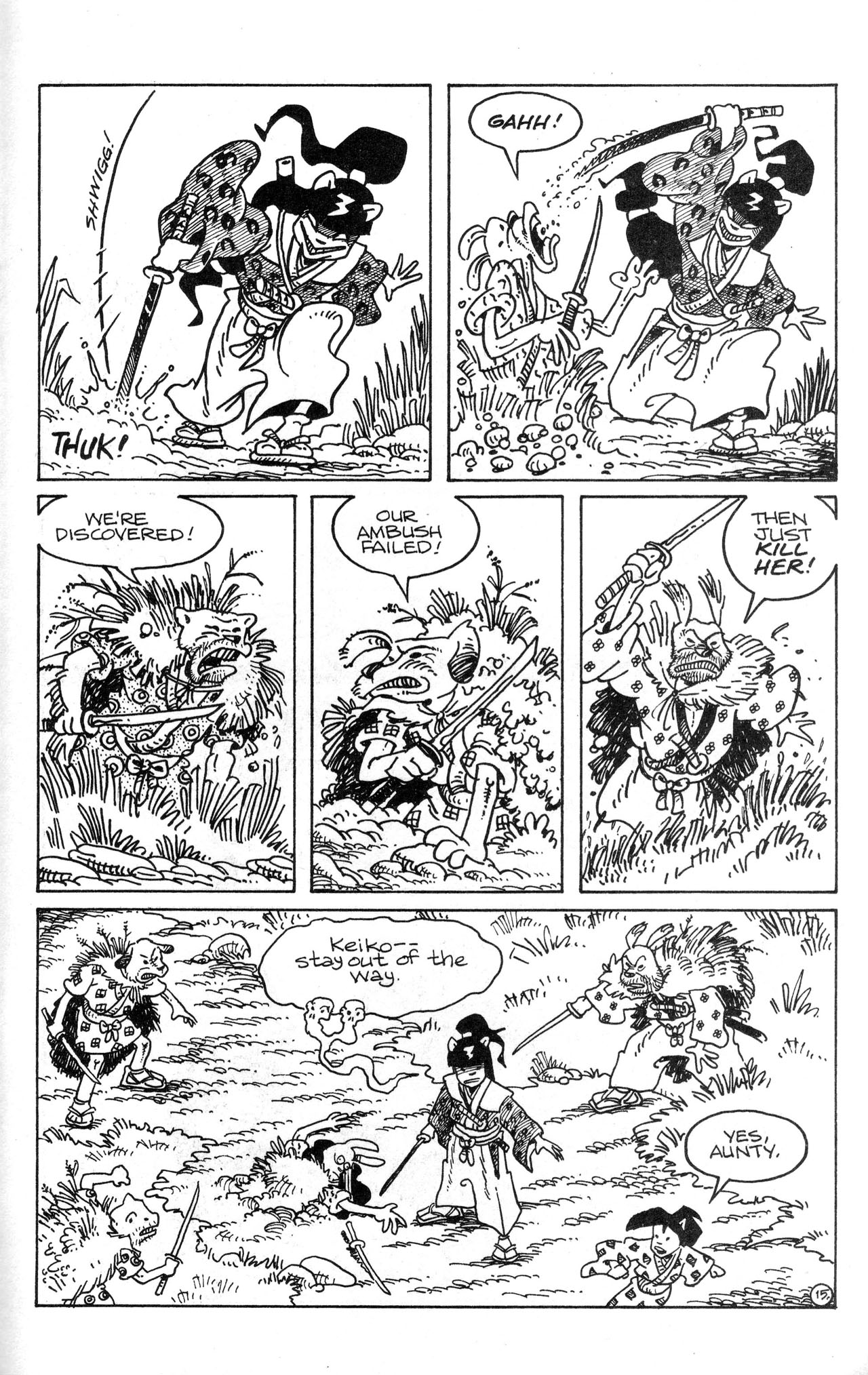 Read online Usagi Yojimbo (1996) comic -  Issue #105 - 17