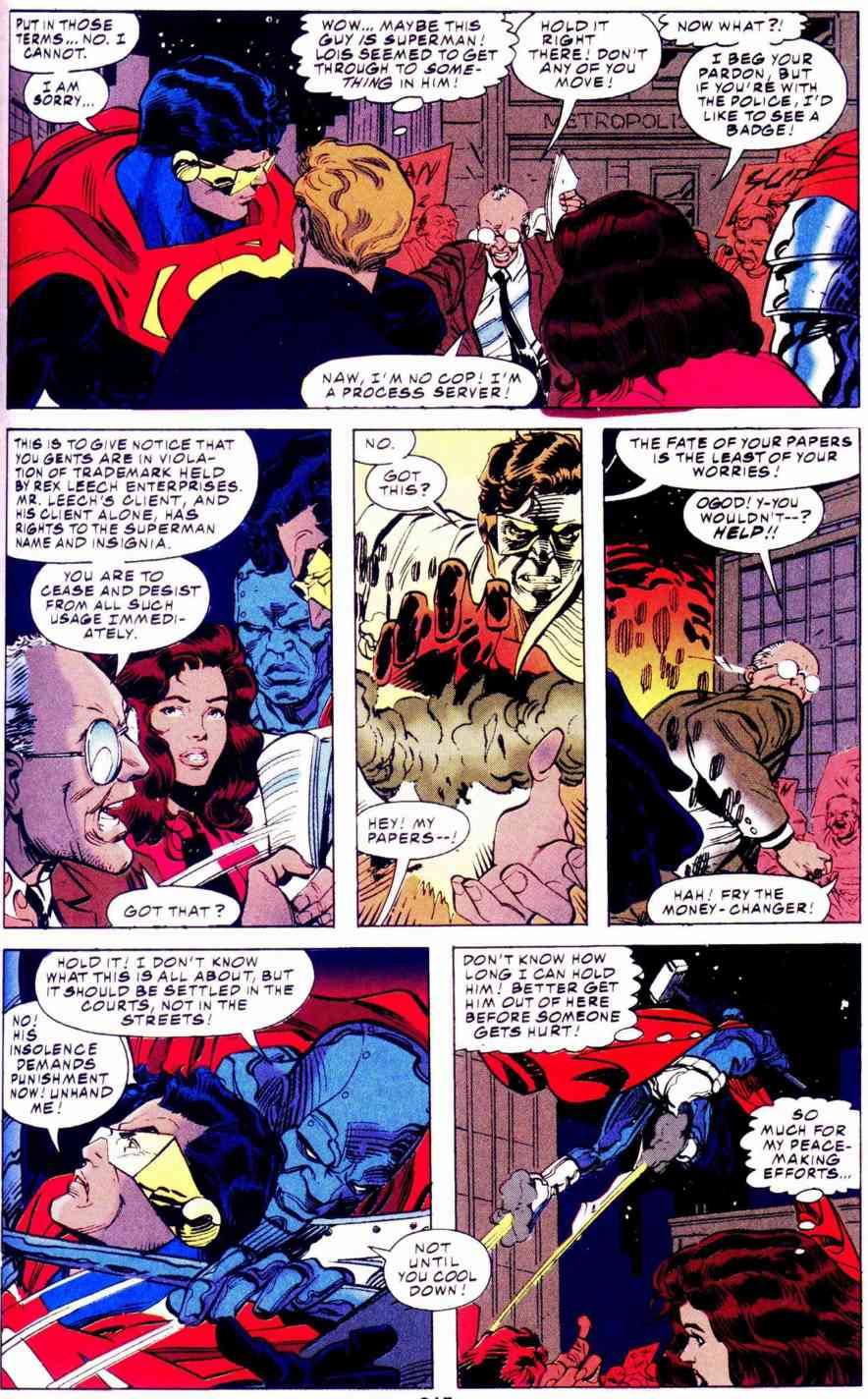 Read online Superman: The Return of Superman (1993) comic -  Issue # TPB (Part 3) - 16