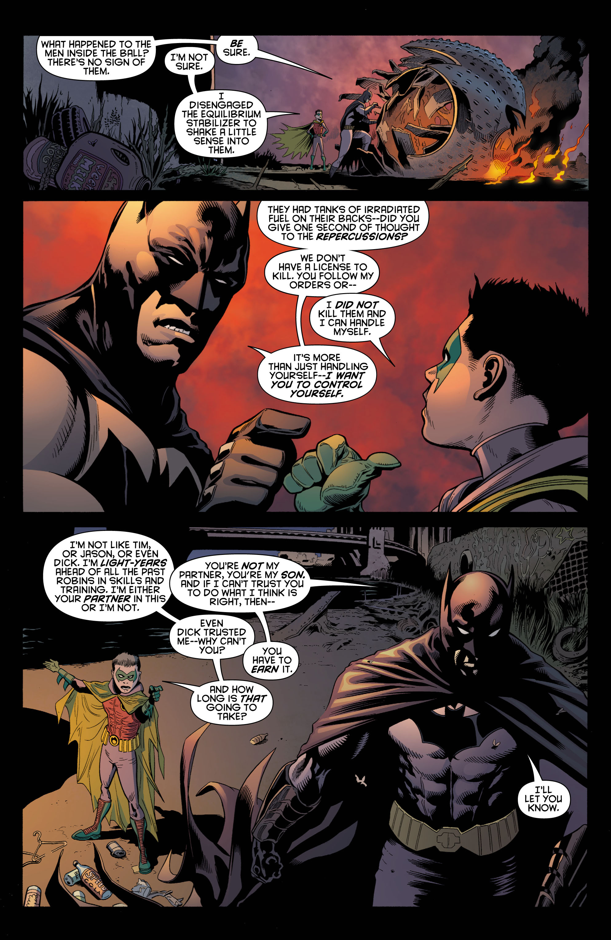 Read online Batman and Robin (2011) comic -  Issue # TPB 1 - 24