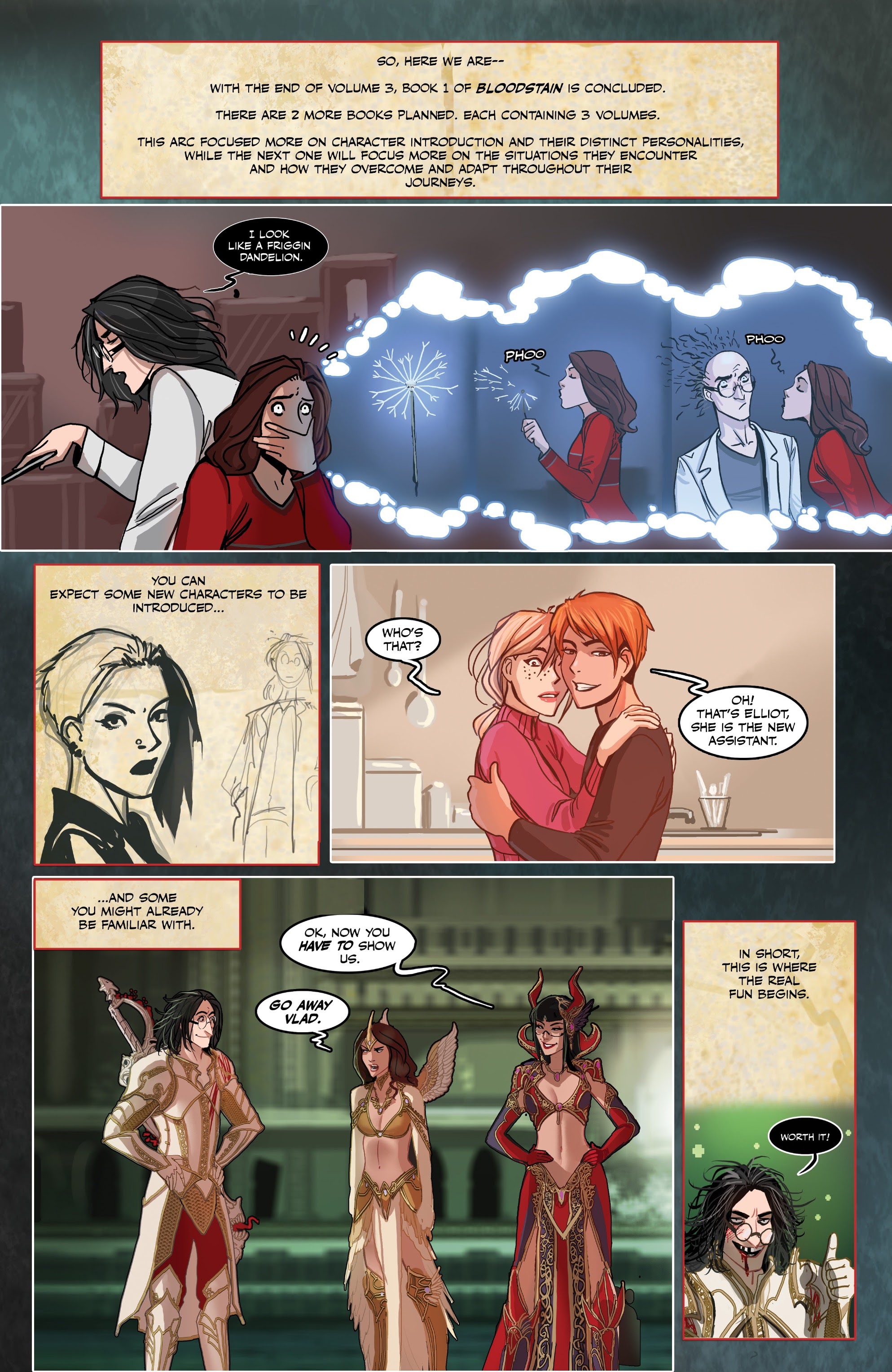Read online Blood Stain comic -  Issue # TPB 3 - 127