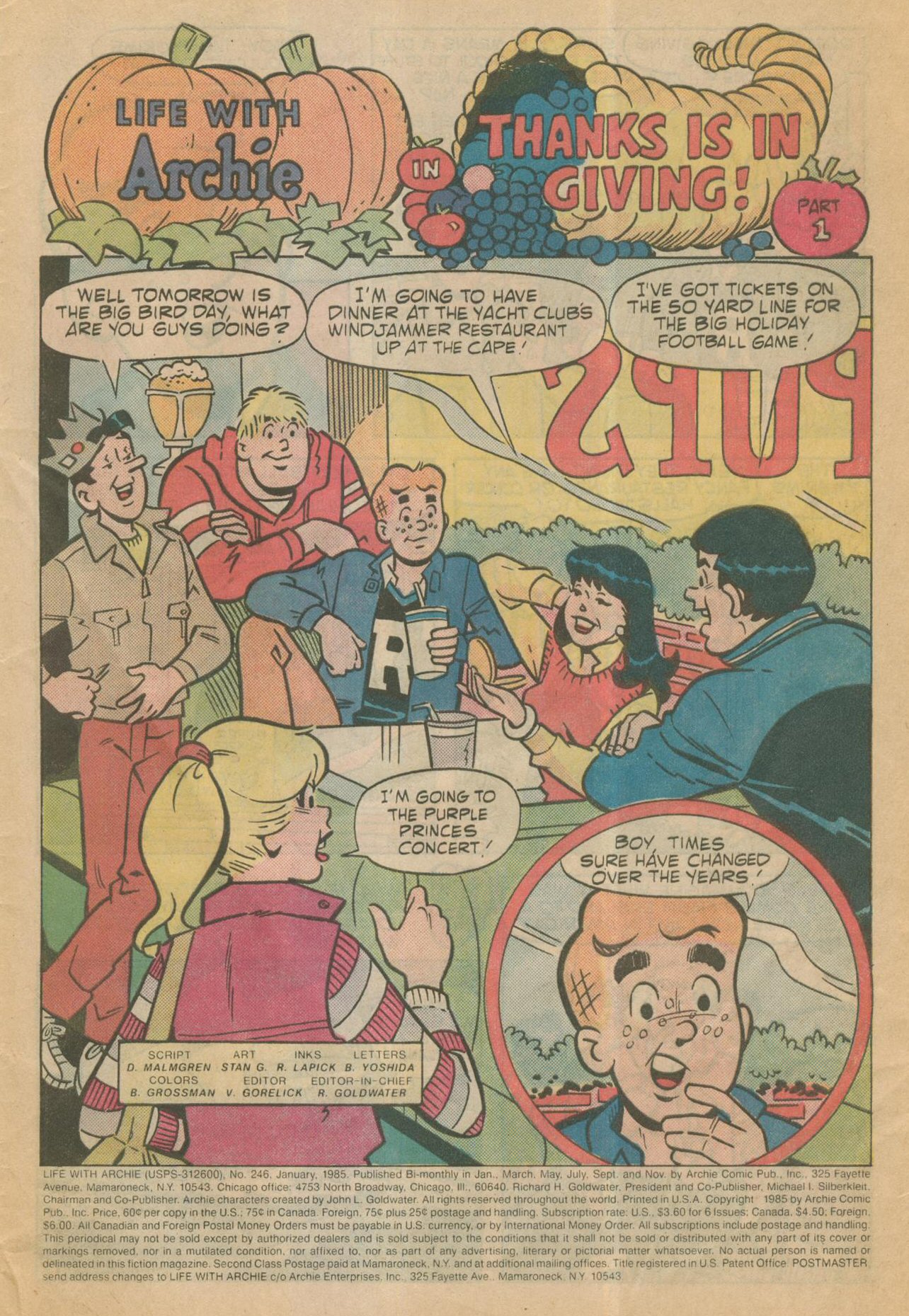 Read online Life With Archie (1958) comic -  Issue #246 - 3