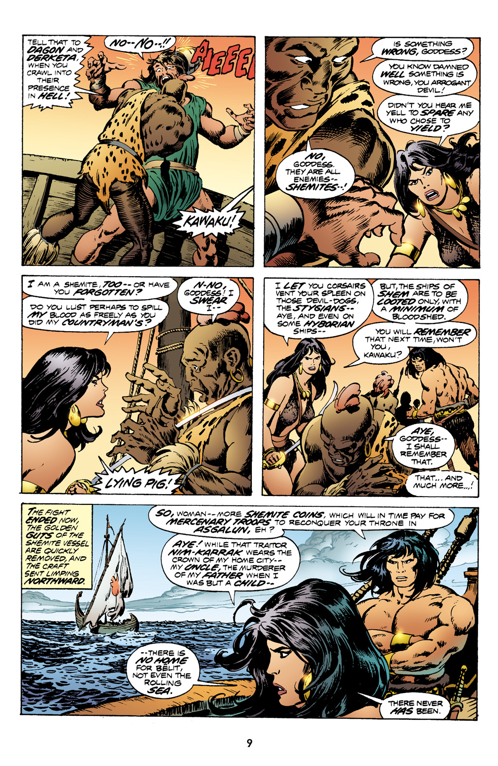 Read online The Chronicles of Conan comic -  Issue # TPB 10 (Part 1) - 10