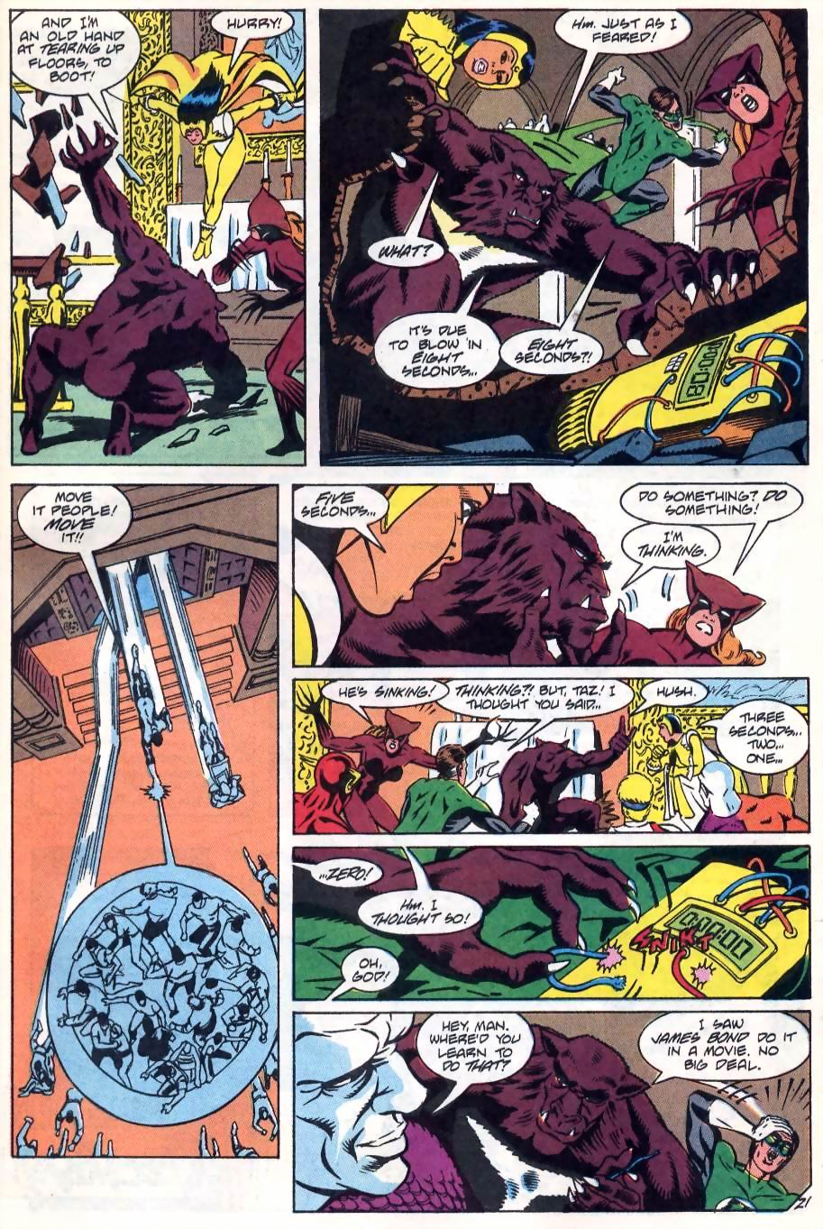 Read online Justice League International (1993) comic -  Issue #51 - 22