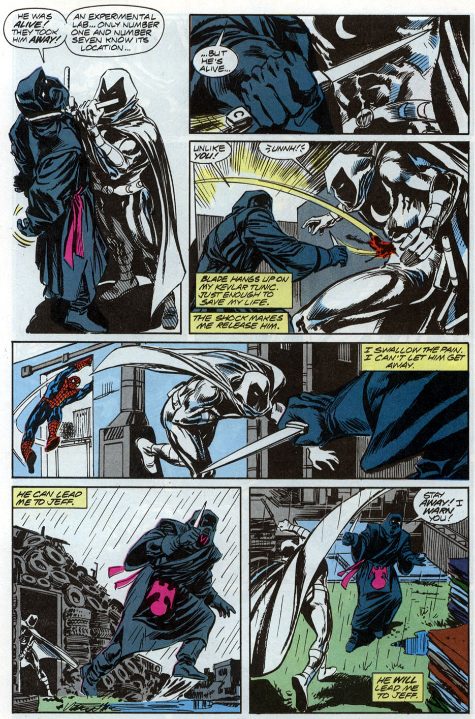 Read online Marc Spector: Moon Knight comic -  Issue #20 - 21
