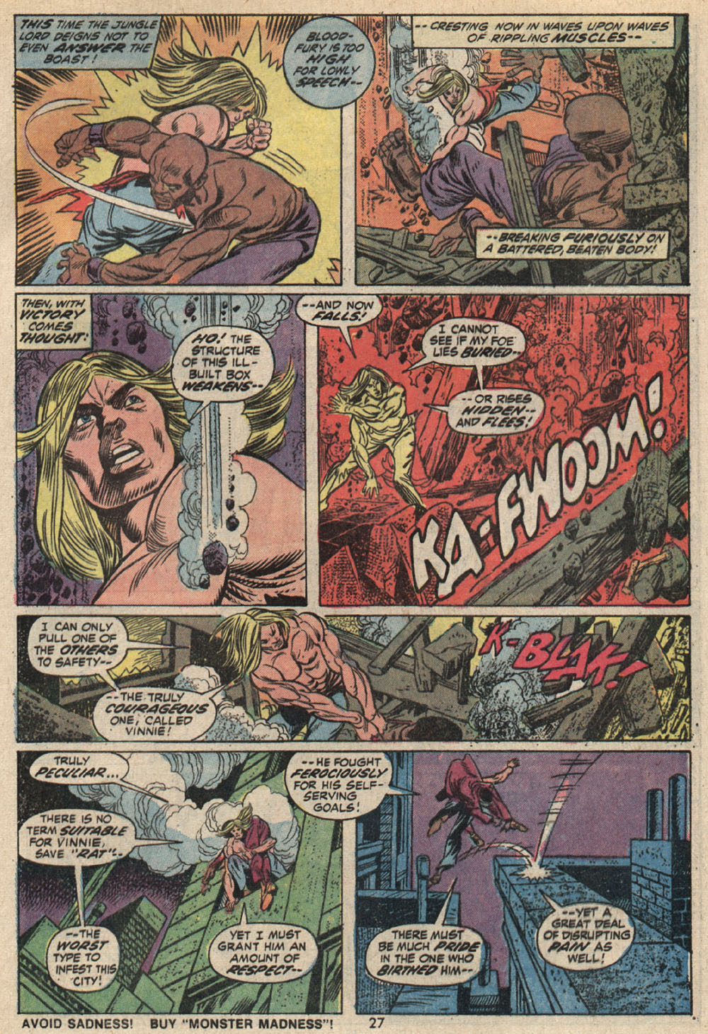 Read online Astonishing Tales (1970) comic -  Issue #15 - 20