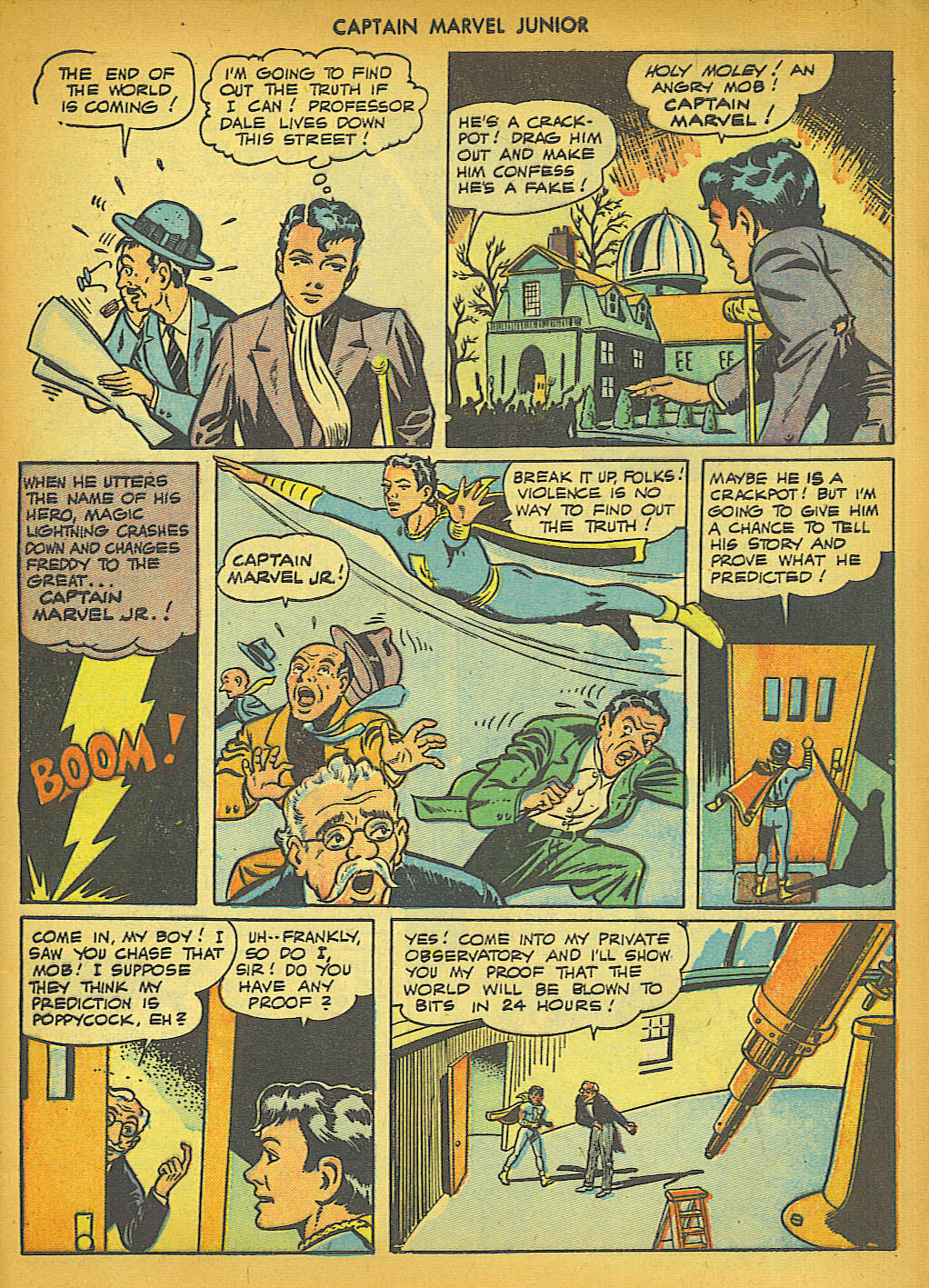 Read online Captain Marvel, Jr. comic -  Issue #60 - 4