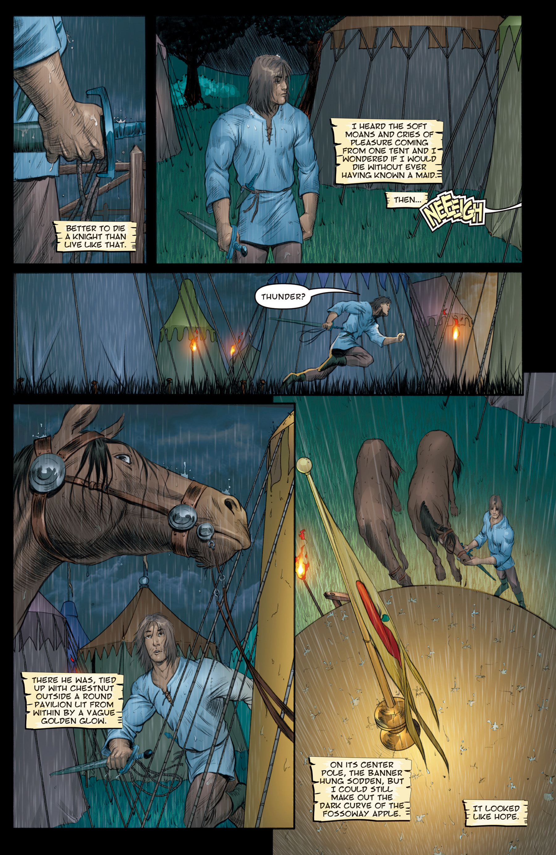 Read online The Hedge Knight: The Graphic Novel comic -  Issue # Full - 105