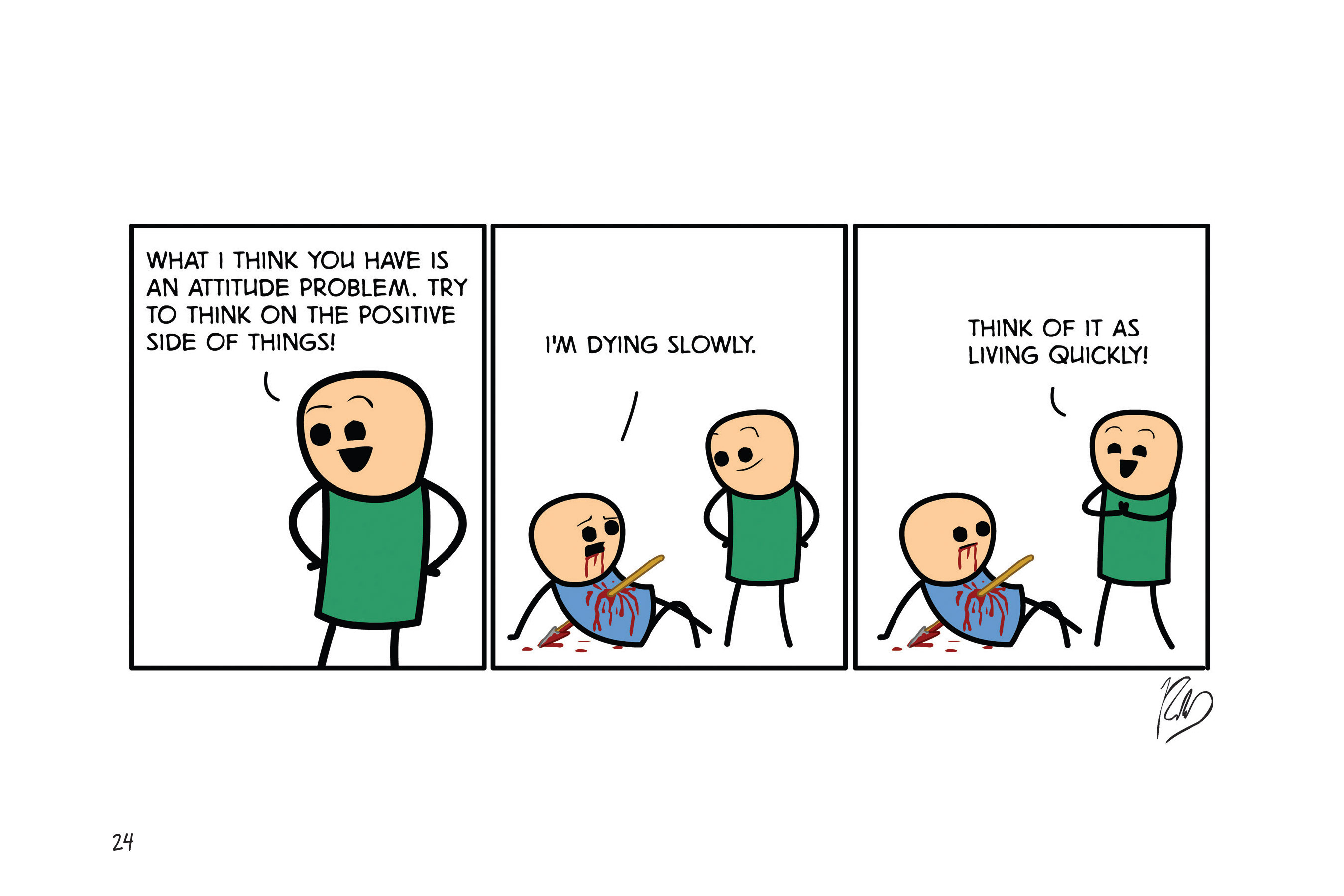 Read online Cyanide & Happiness: Stab Factory comic -  Issue # TPB - 24