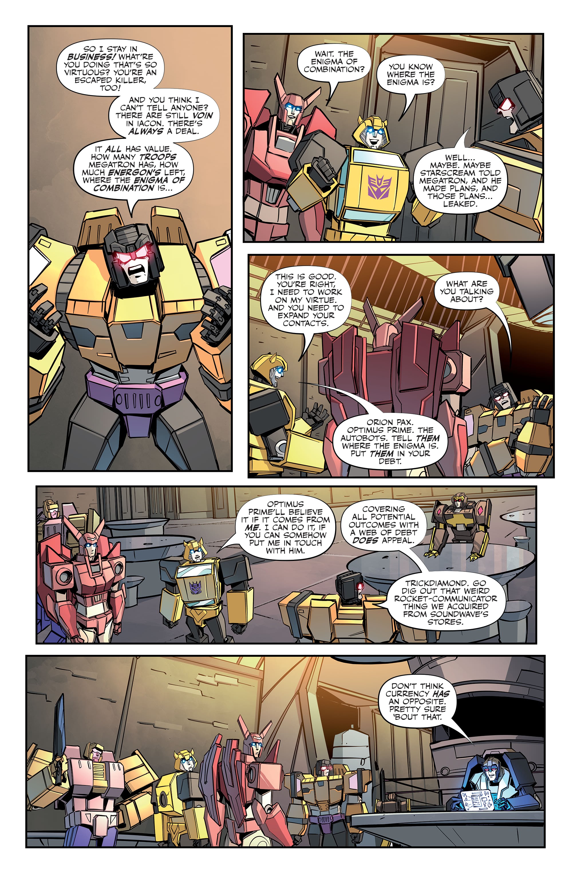 Read online Transformers (2019) comic -  Issue #33 - 23