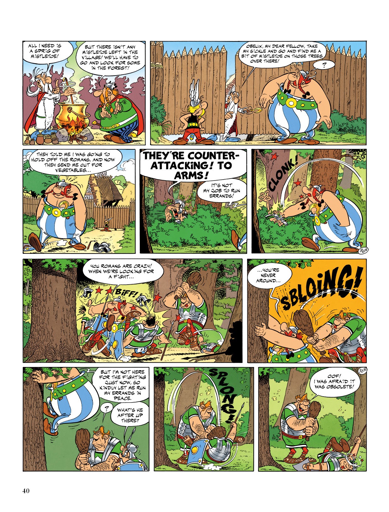 Read online Asterix comic -  Issue #15 - 41