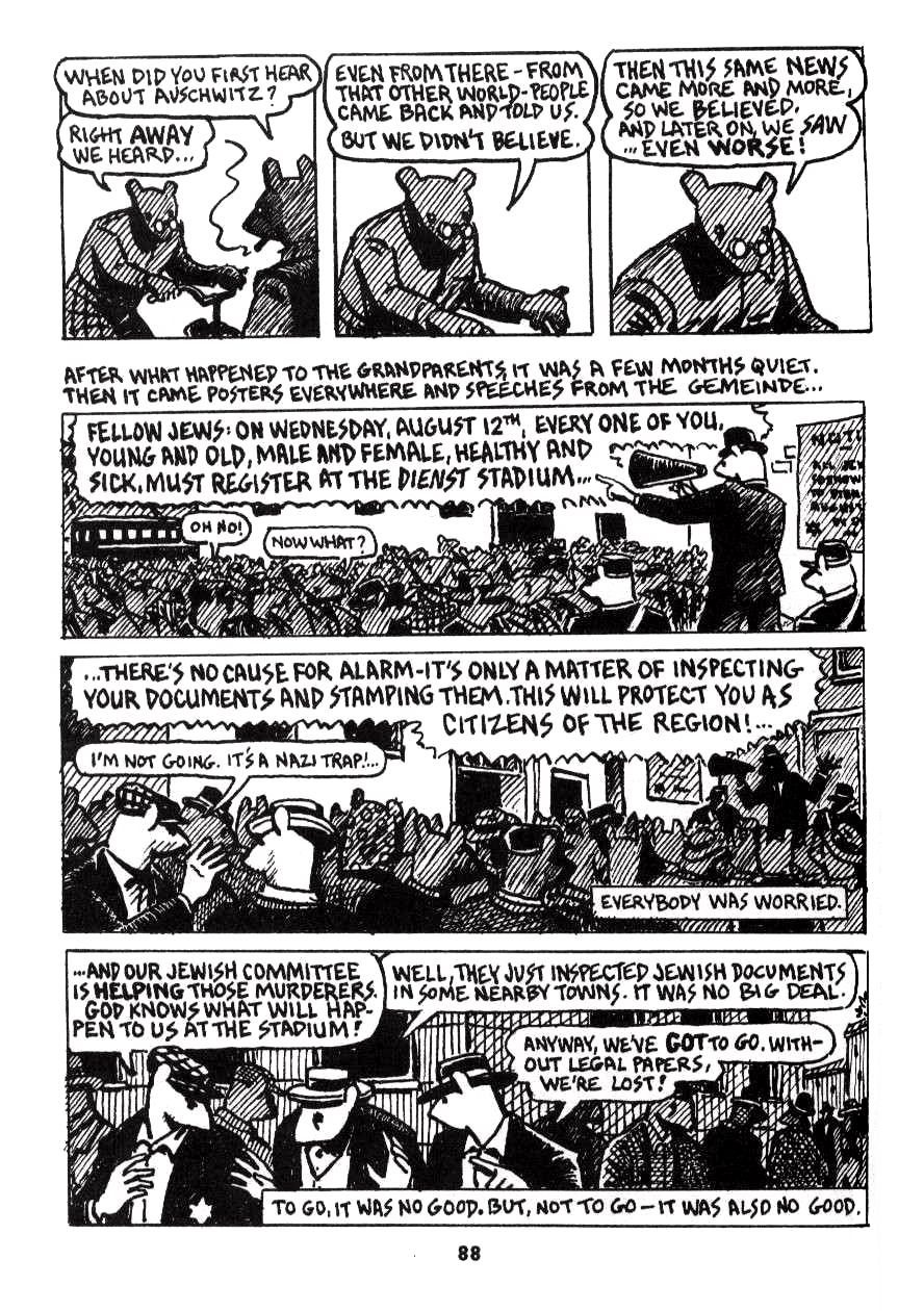 Read online Maus: A Survivor's Tale comic -  Issue # TPB 1 - 82