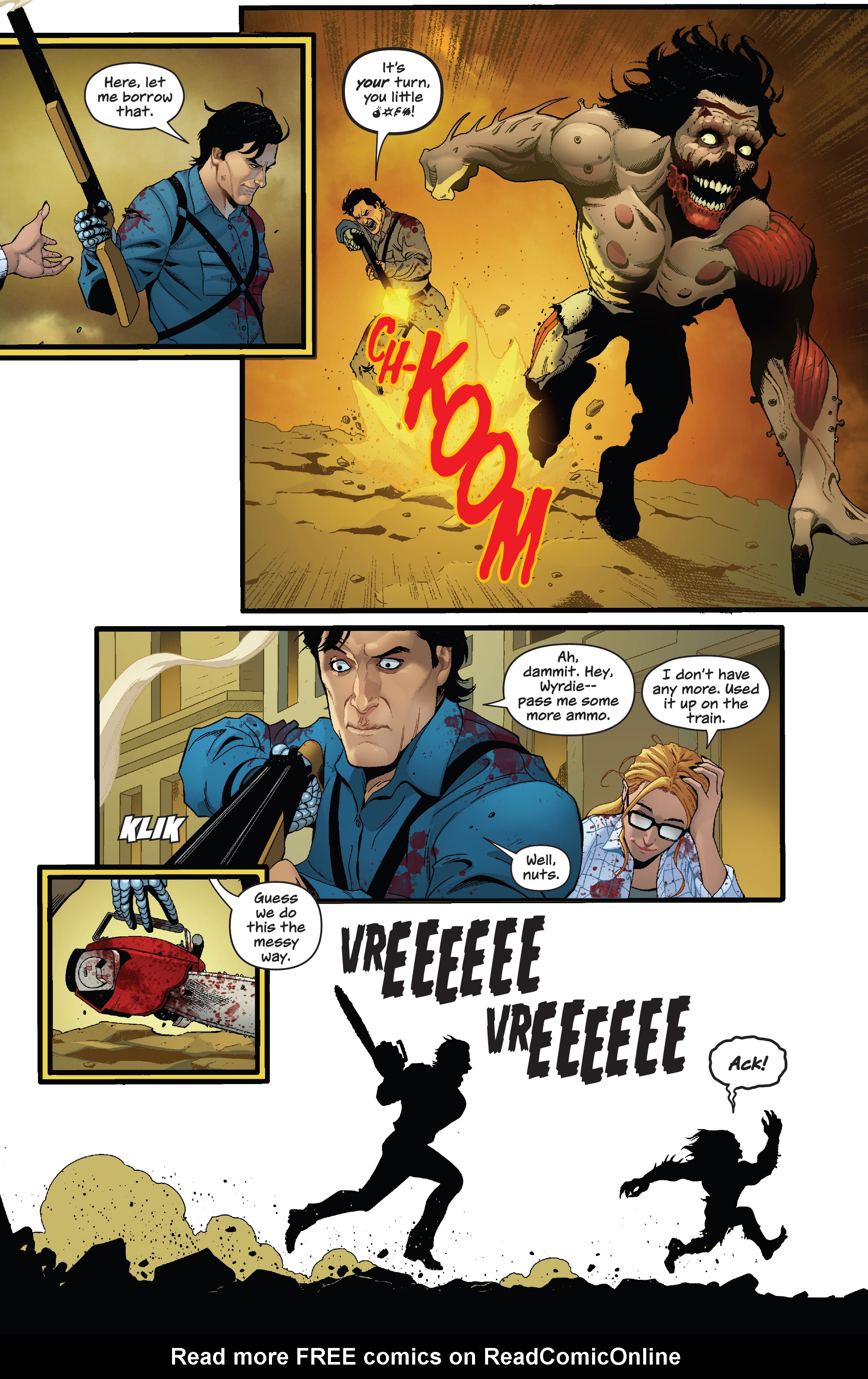 Read online Army of Darkness Vs. Reanimator: Necronomicon Rising comic -  Issue #3 - 12