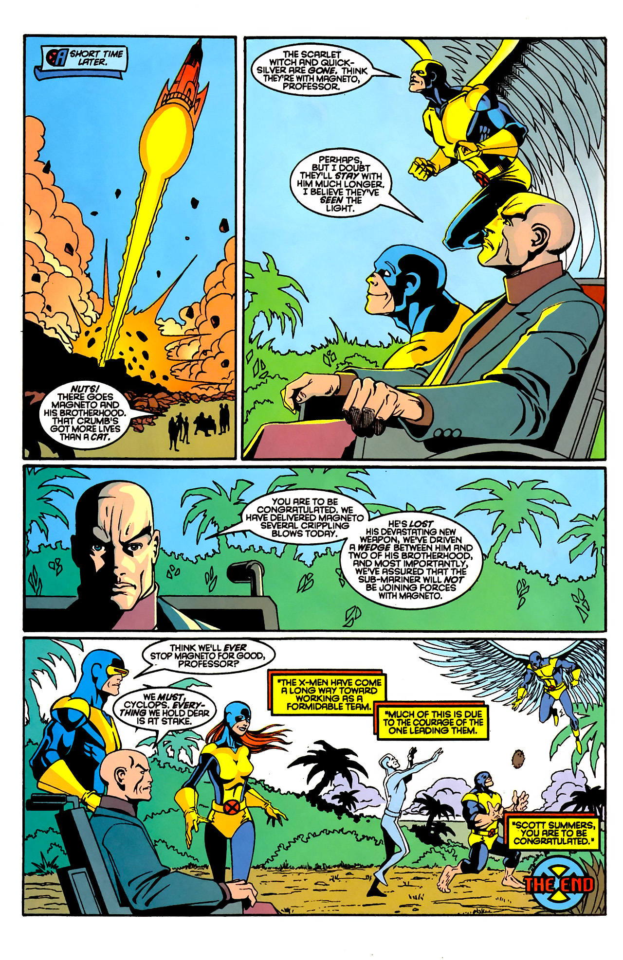 Read online Professor Xavier and the X-Men comic -  Issue #7 - 21