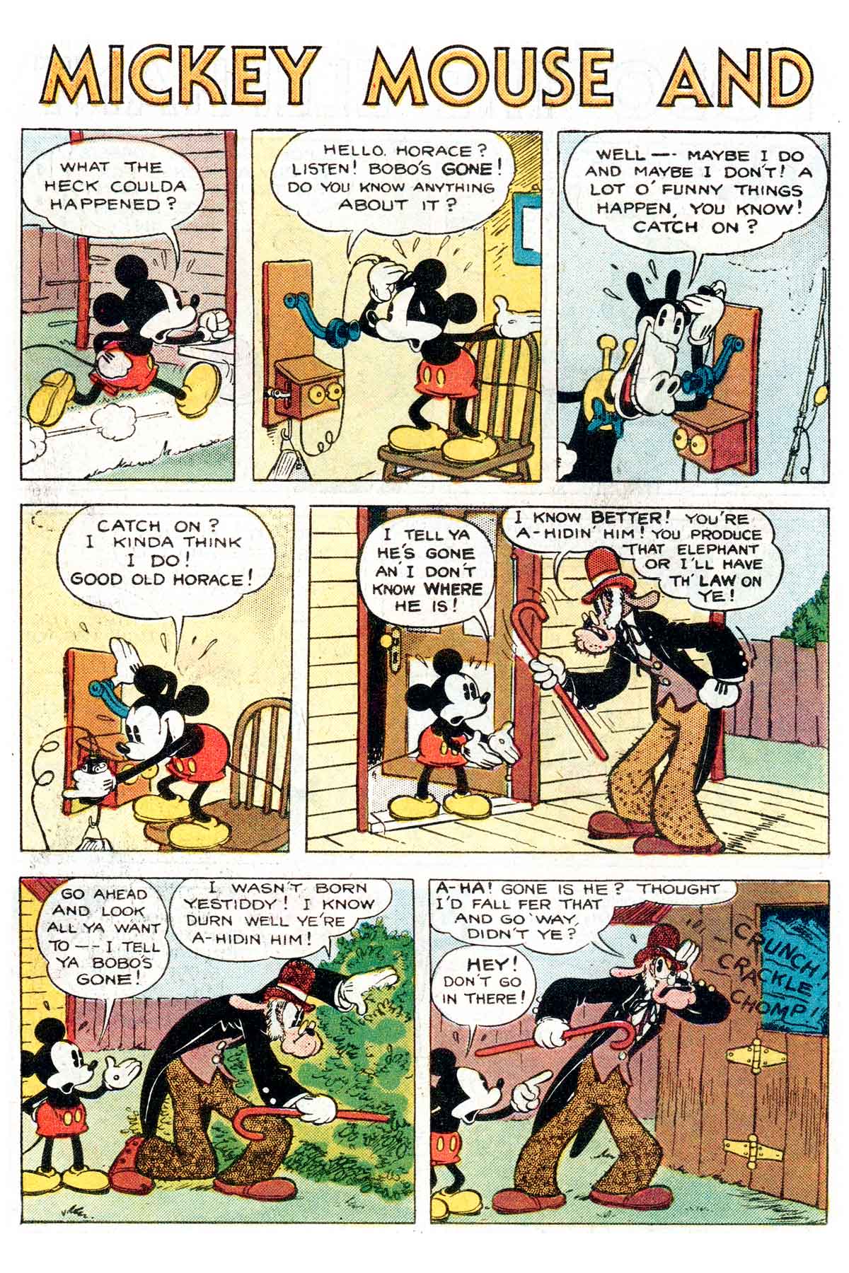 Read online Walt Disney's Mickey Mouse comic -  Issue #232 - 16