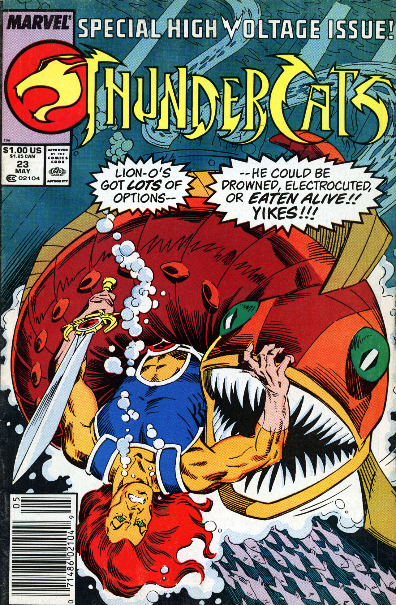 Read online ThunderCats (1985) comic -  Issue #23 - 1