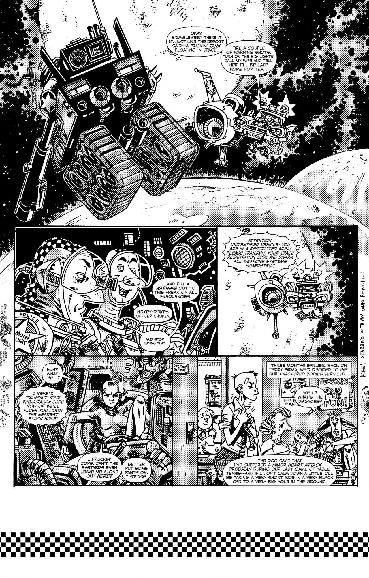 Read online Tank Girl: Skidmarks comic -  Issue #4 - 21