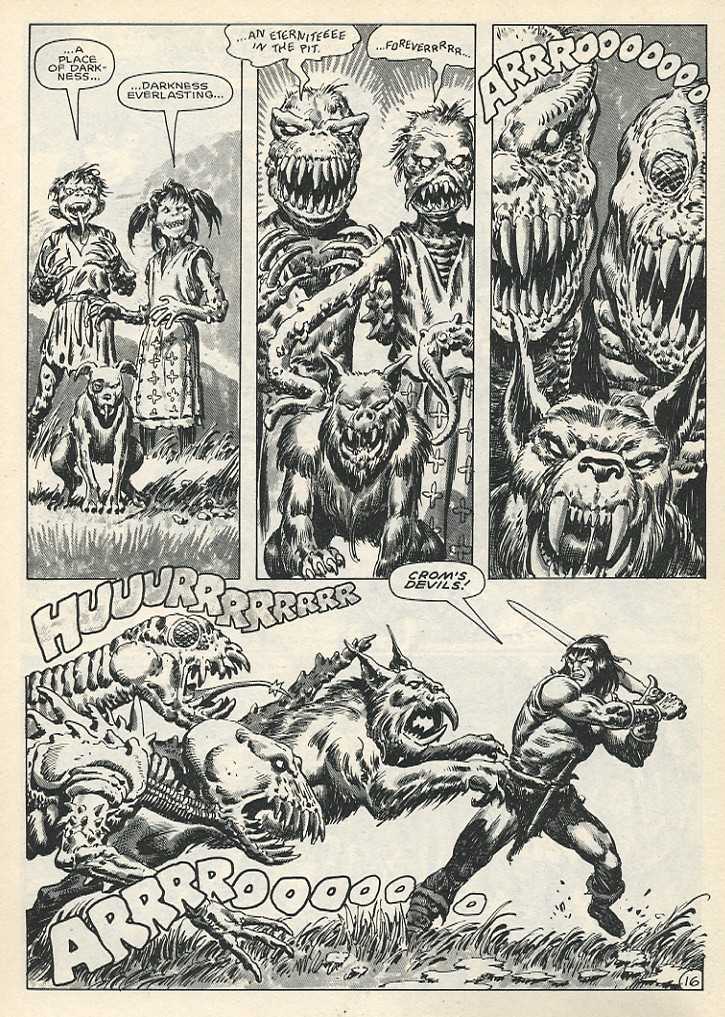 Read online The Savage Sword Of Conan comic -  Issue #140 - 22