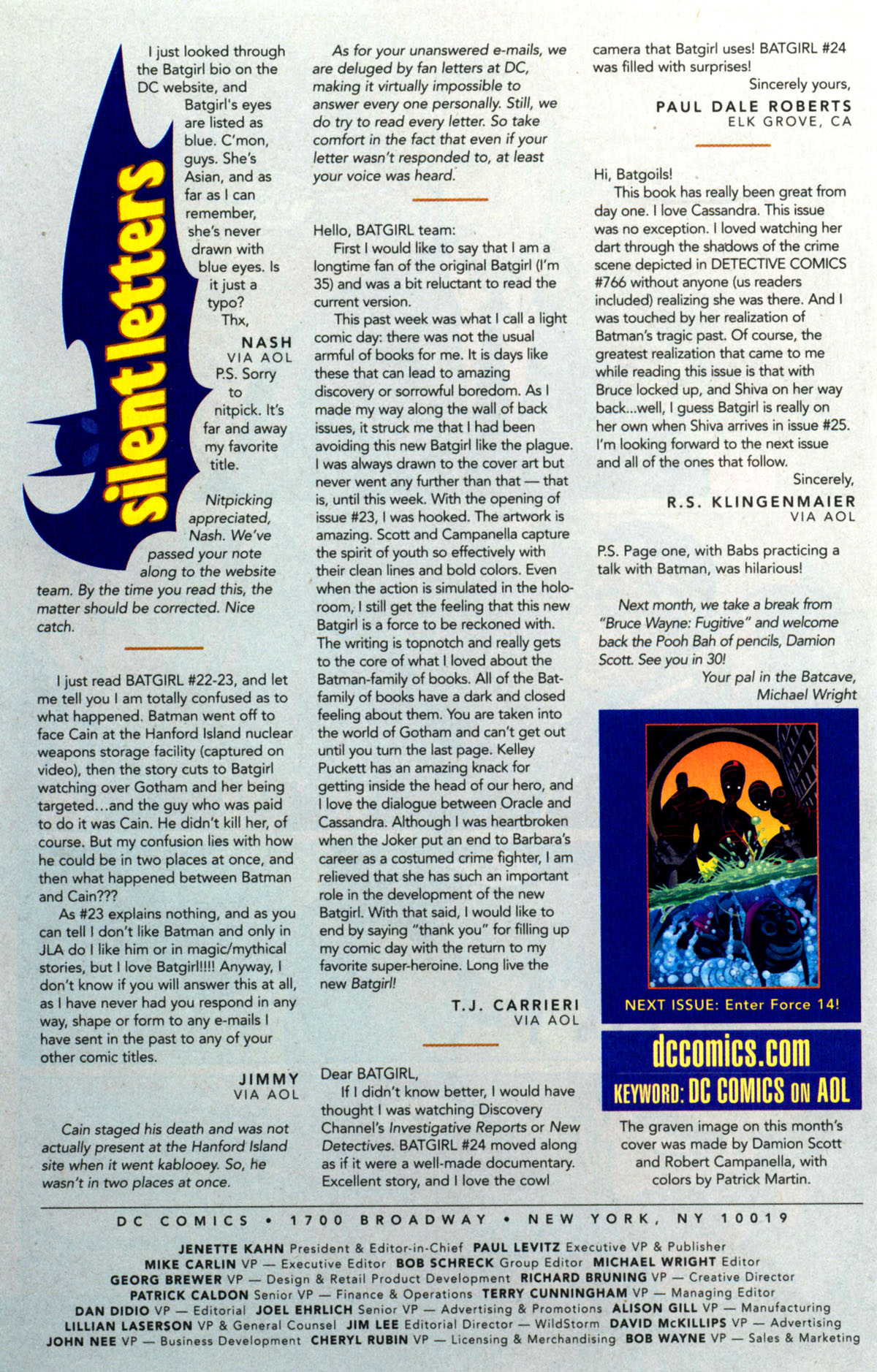 Read online Batgirl (2000) comic -  Issue #27 - 24