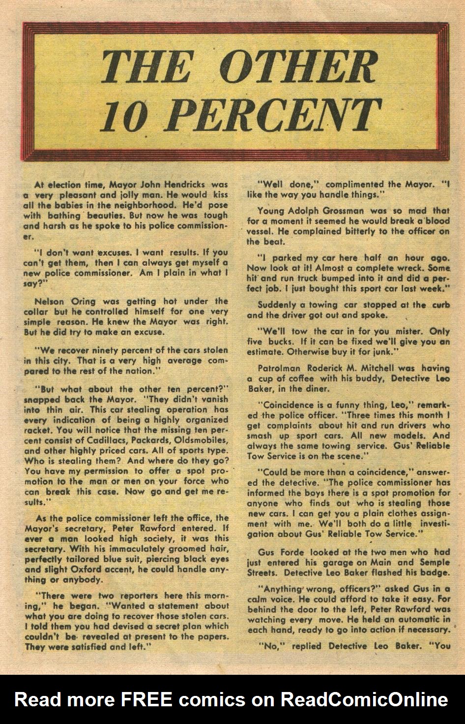 Read online Racket Squad in Action comic -  Issue #8 - 16