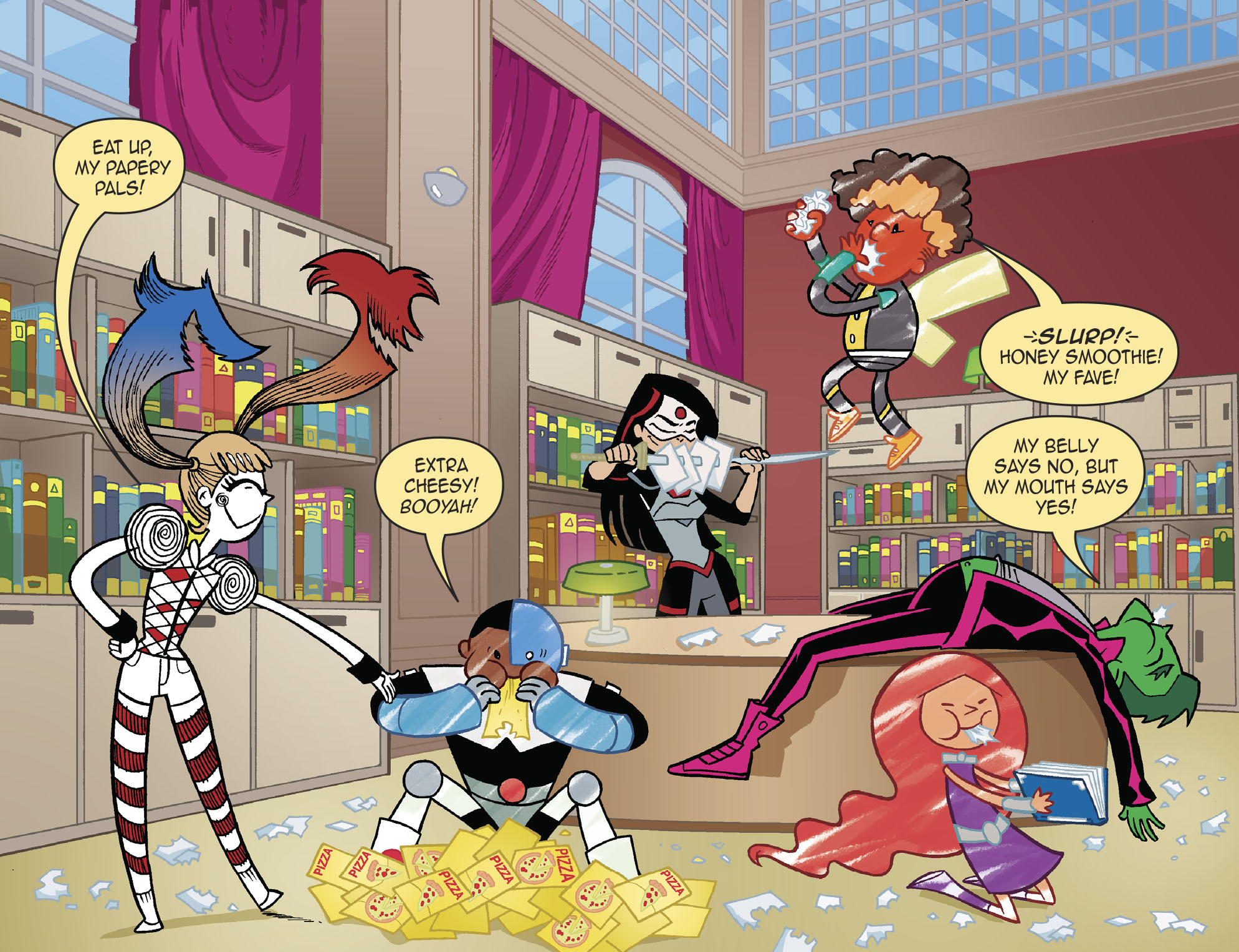 Read online DC Super Hero Girls: Out of the Bottle comic -  Issue #5 - 6