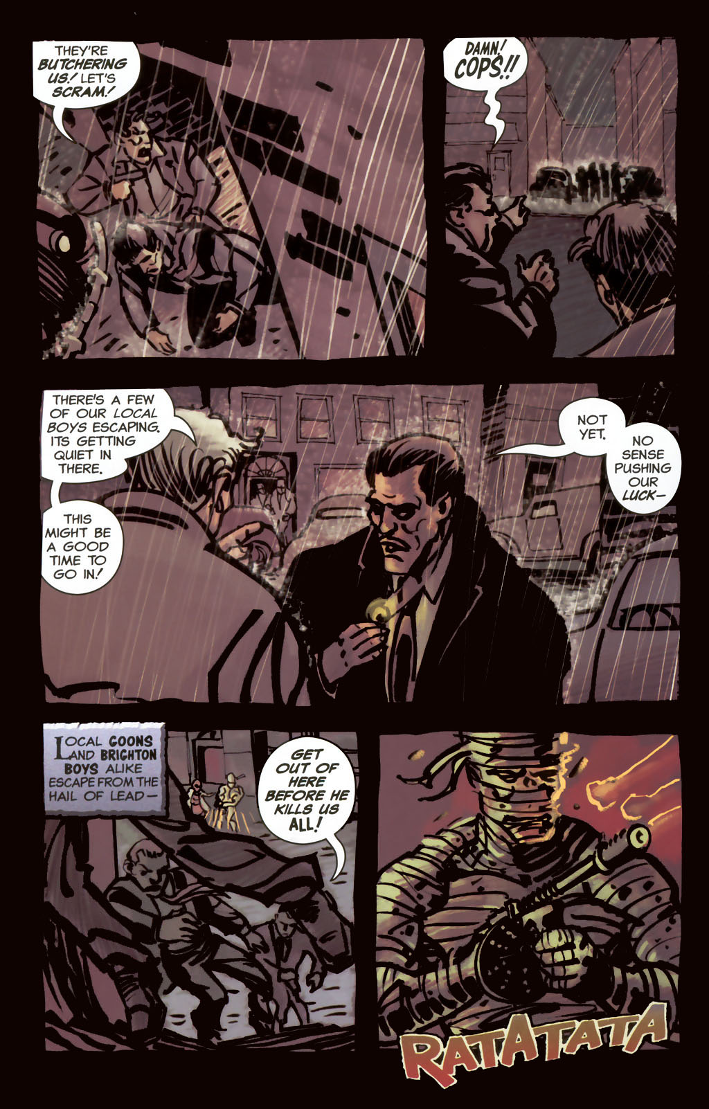 Read online Frankenstein Mobster comic -  Issue #1 - 21