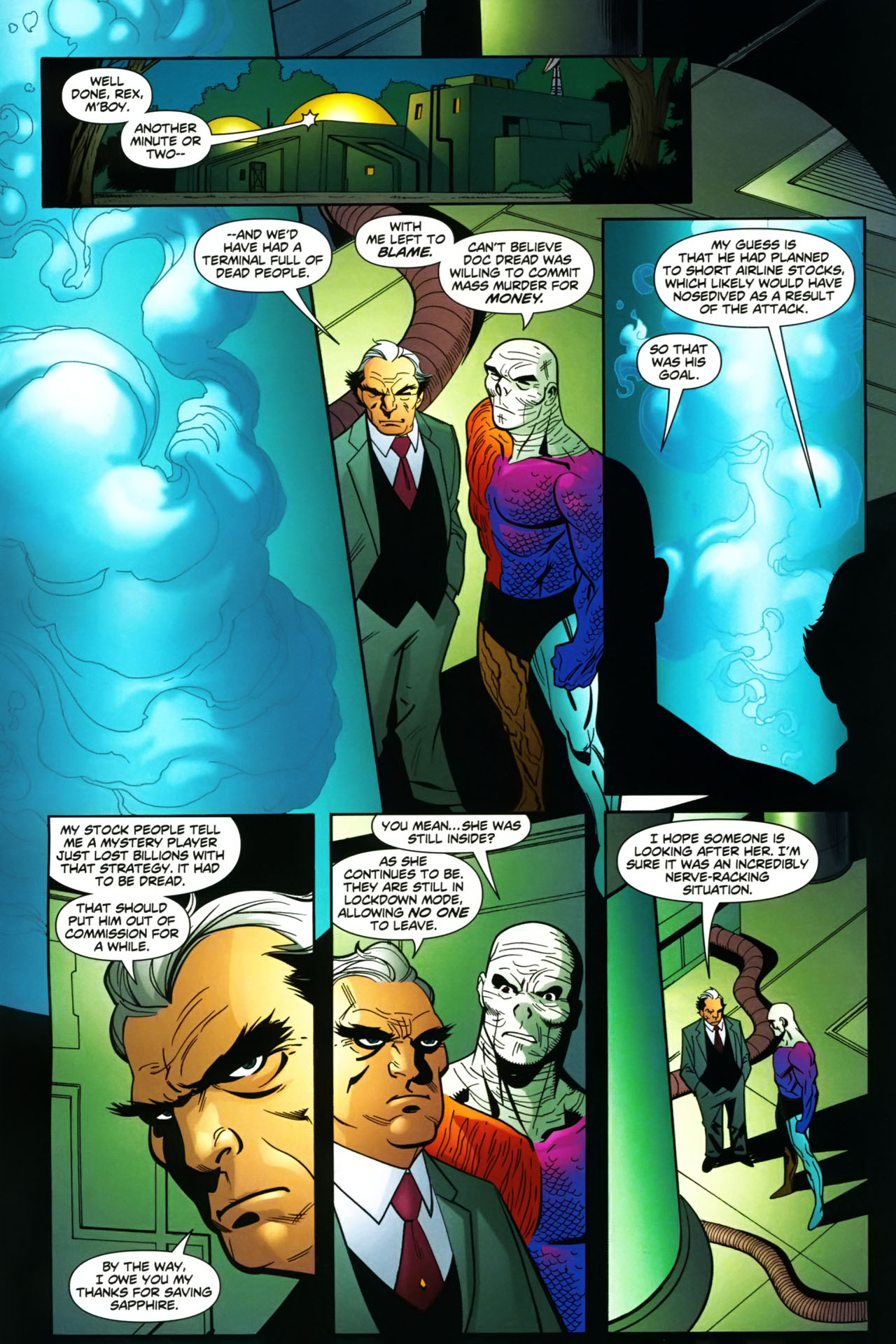 Read online Metamorpho: Year One comic -  Issue #4 - 22
