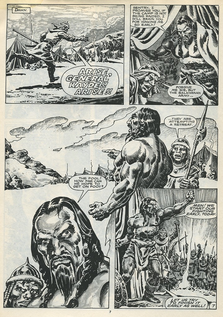 Read online The Savage Sword Of Conan comic -  Issue #173 - 9