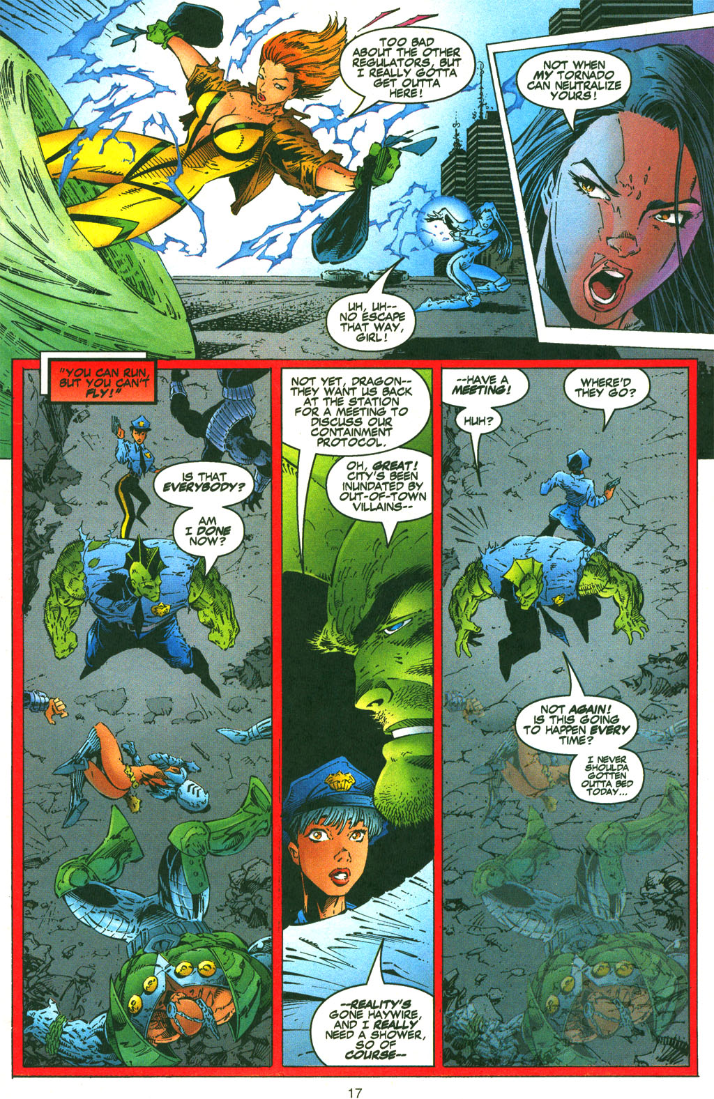 Read online Shattered Image comic -  Issue #1 - 18