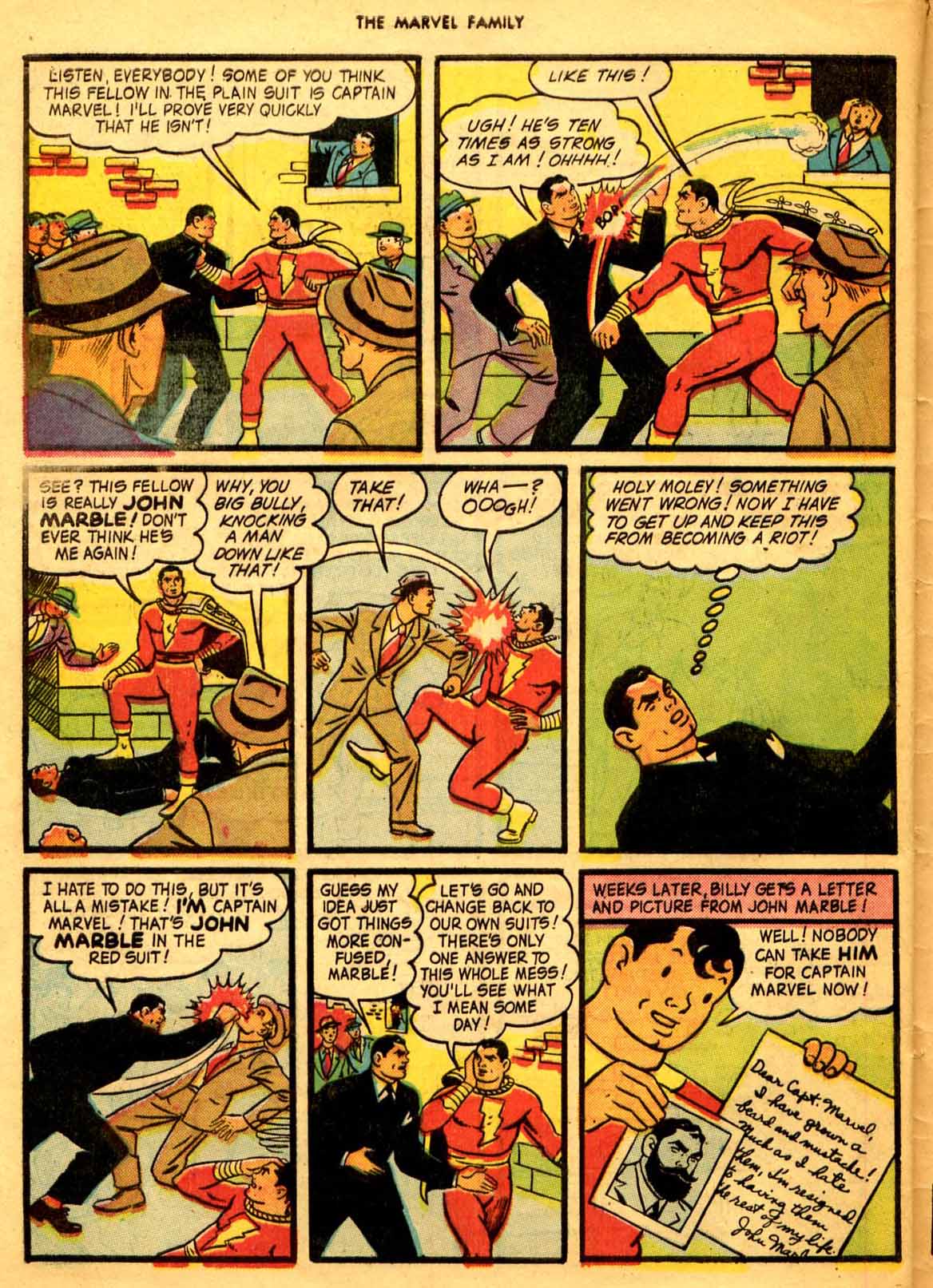 Read online The Marvel Family comic -  Issue #9 - 48
