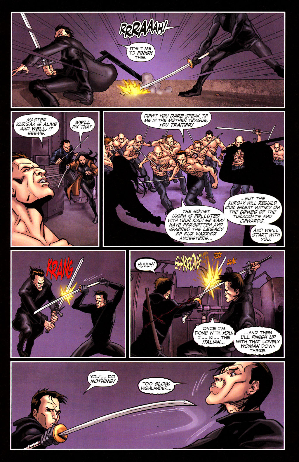 Read online Highlander comic -  Issue #4 - 15