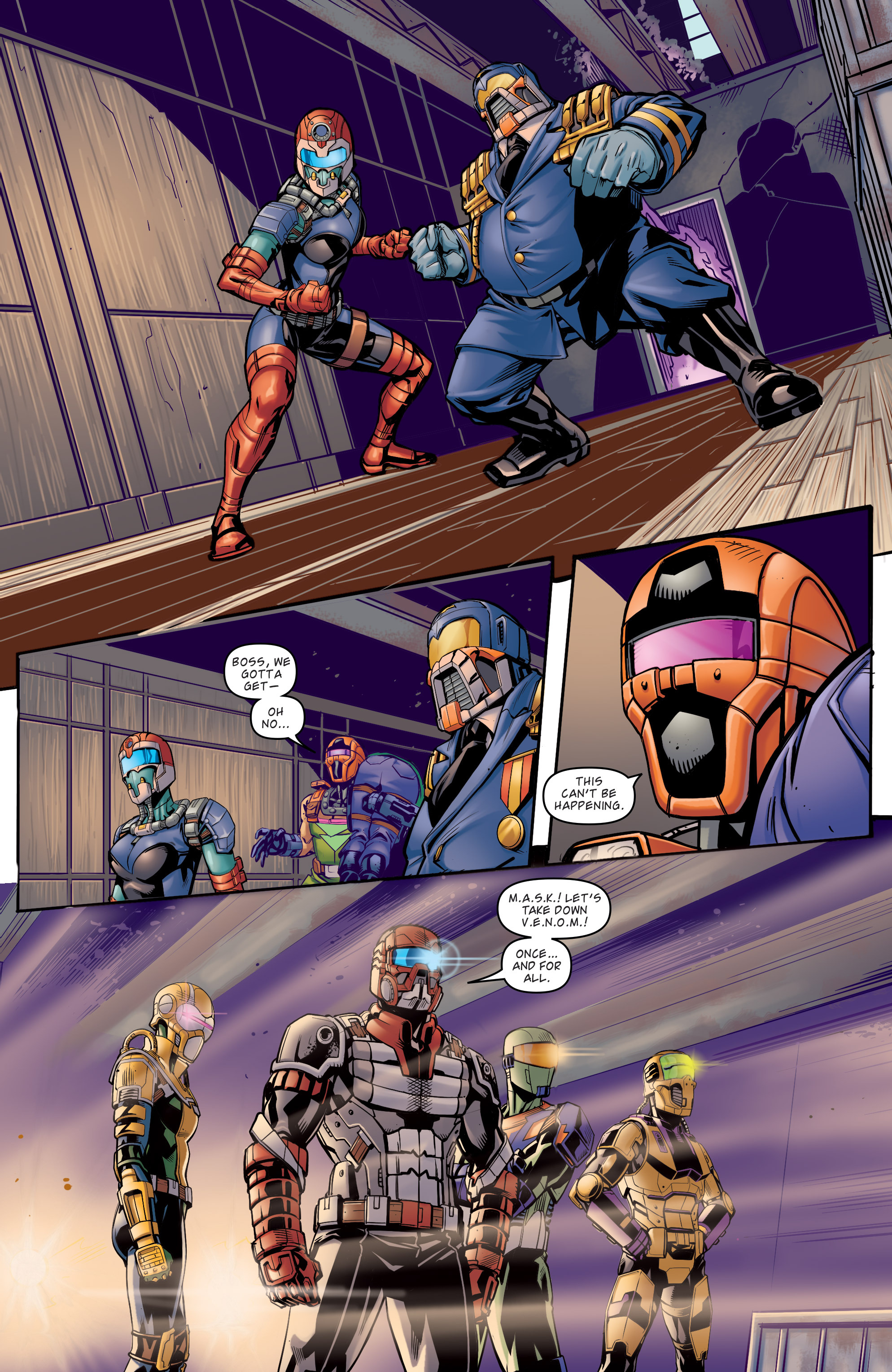 Read online M.A.S.K.: Mobile Armored Strike Kommand comic -  Issue #4 - 23