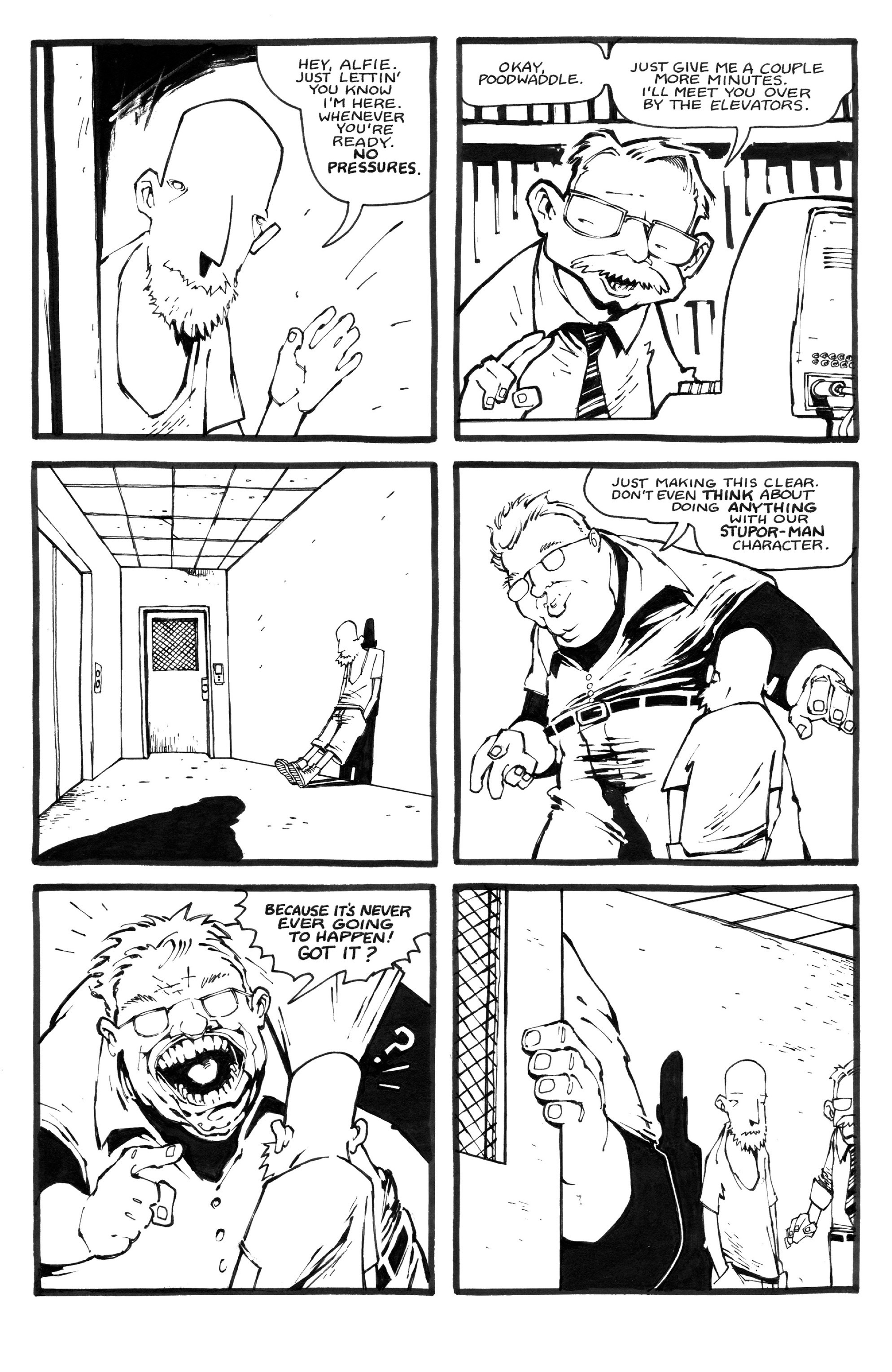 Read online Pencil Head comic -  Issue #3 - 8