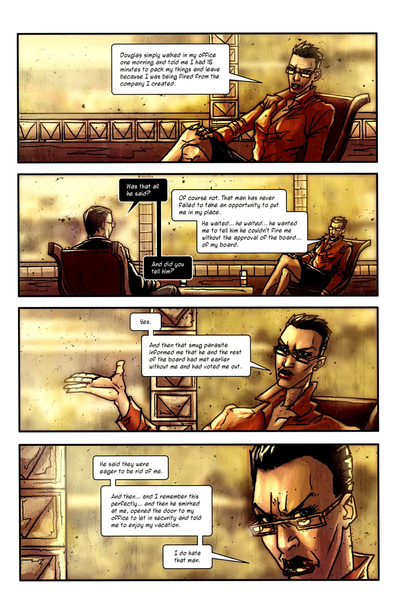 Read online Transhuman comic -  Issue #3 - 6