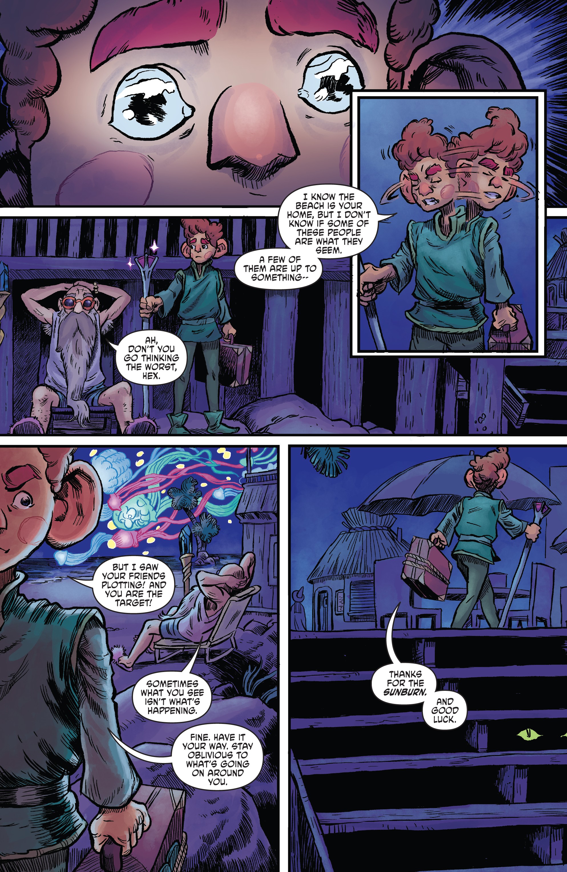 Read online Wizard Beach comic -  Issue #4 - 19