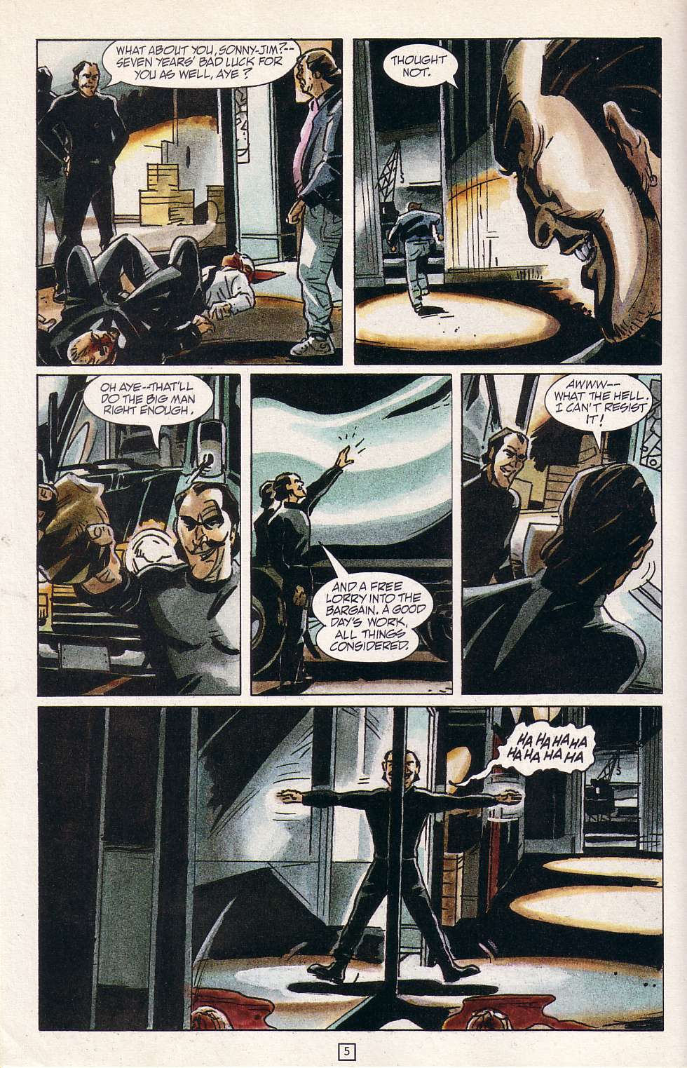 Read online Mobfire comic -  Issue #3 - 7