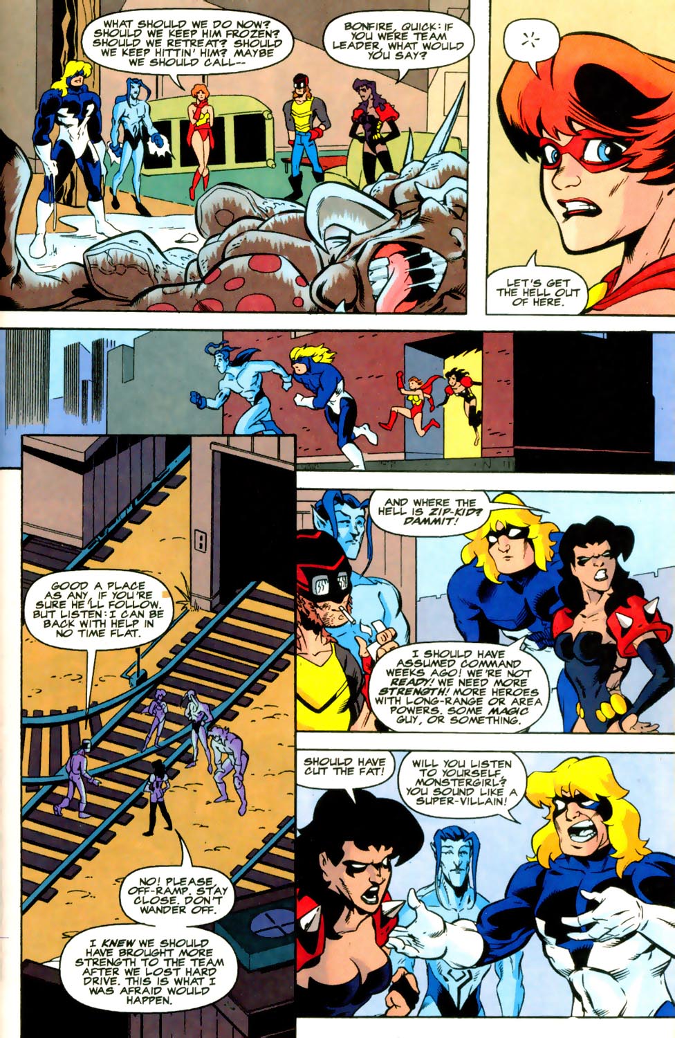 Read online Young Heroes in Love comic -  Issue #17 - 11