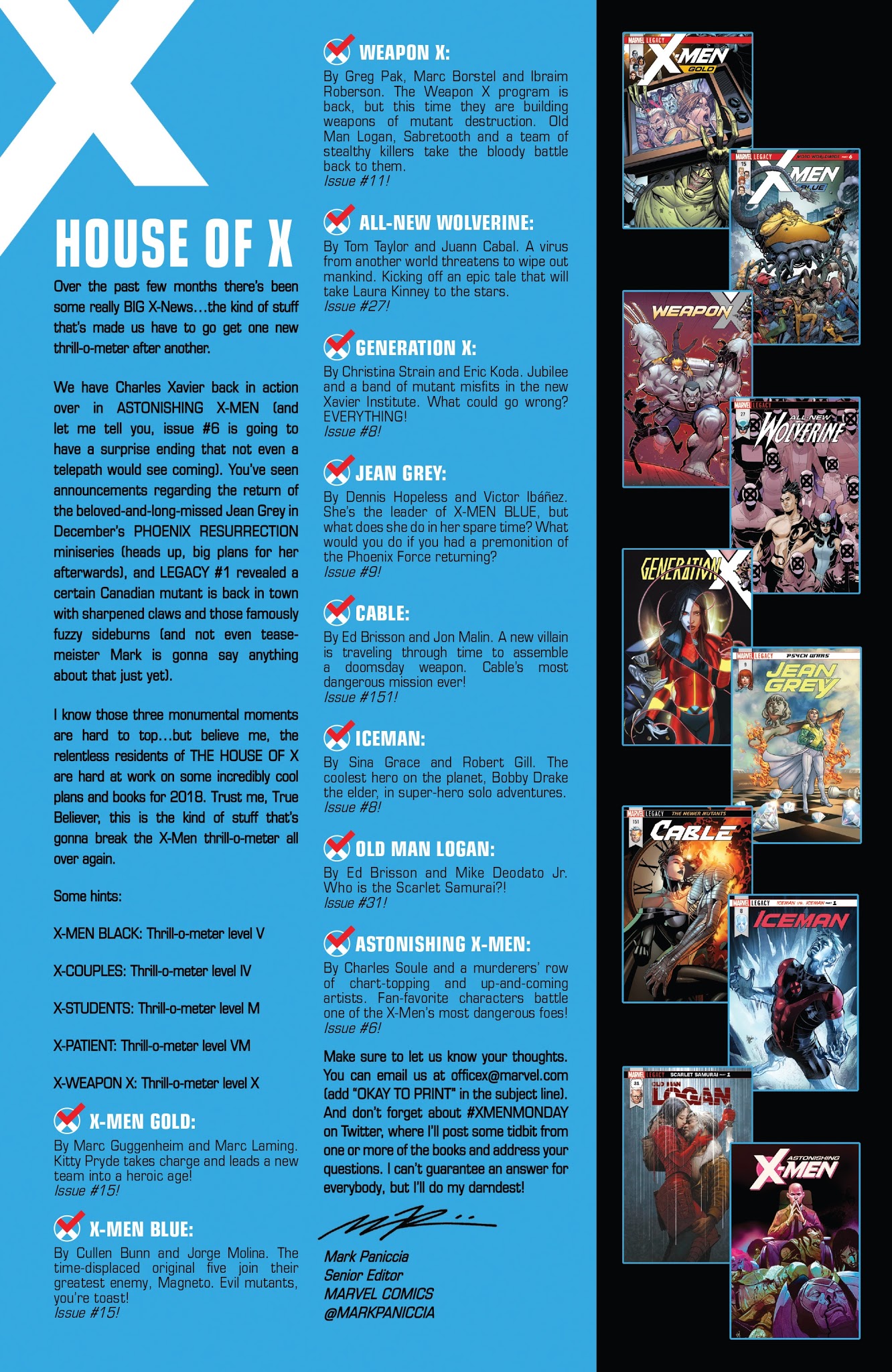 Read online X-Men: Blue comic -  Issue #14 - 21