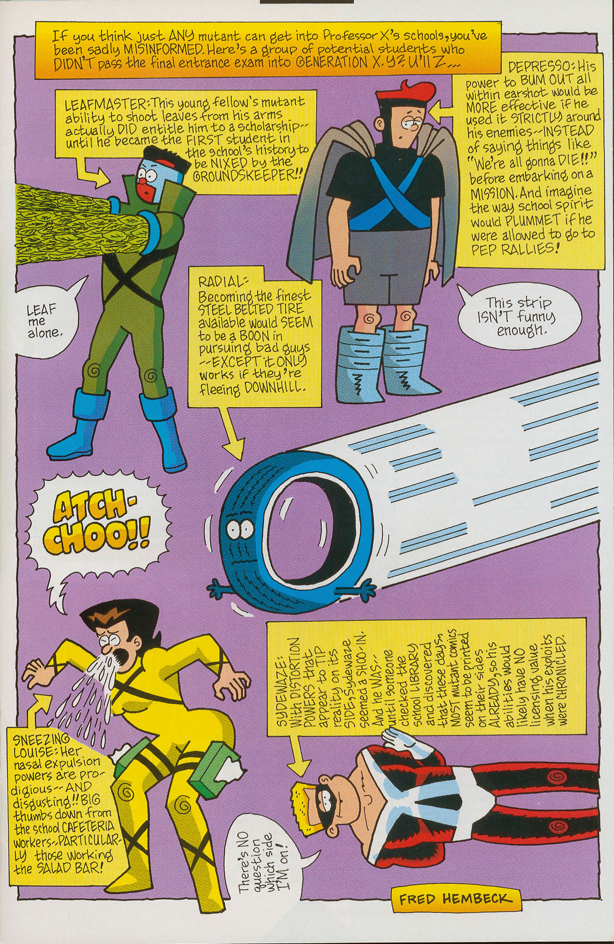 Read online Generation X comic -  Issue # (1994) _Collector's Preview - 13